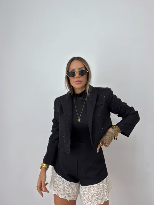 BLAZER CROPPED PREMIUM SHINNY