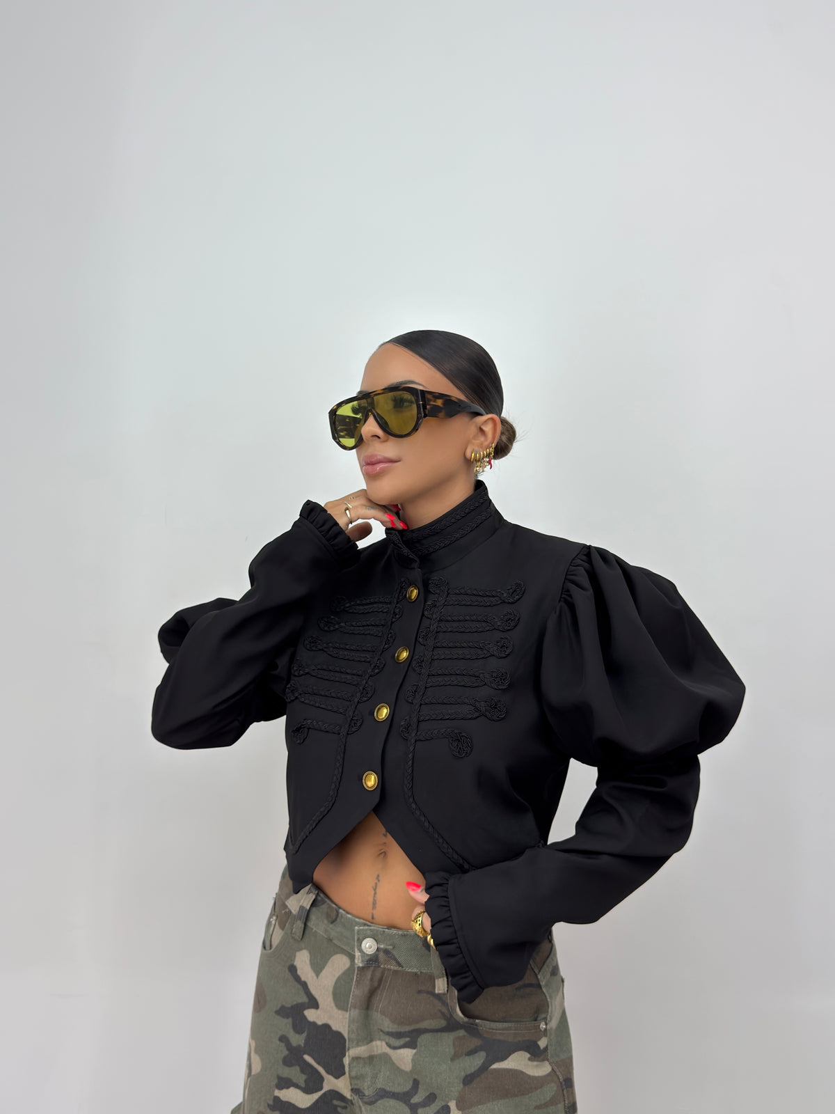 CHAQUETA CROP NAPOLEÓN