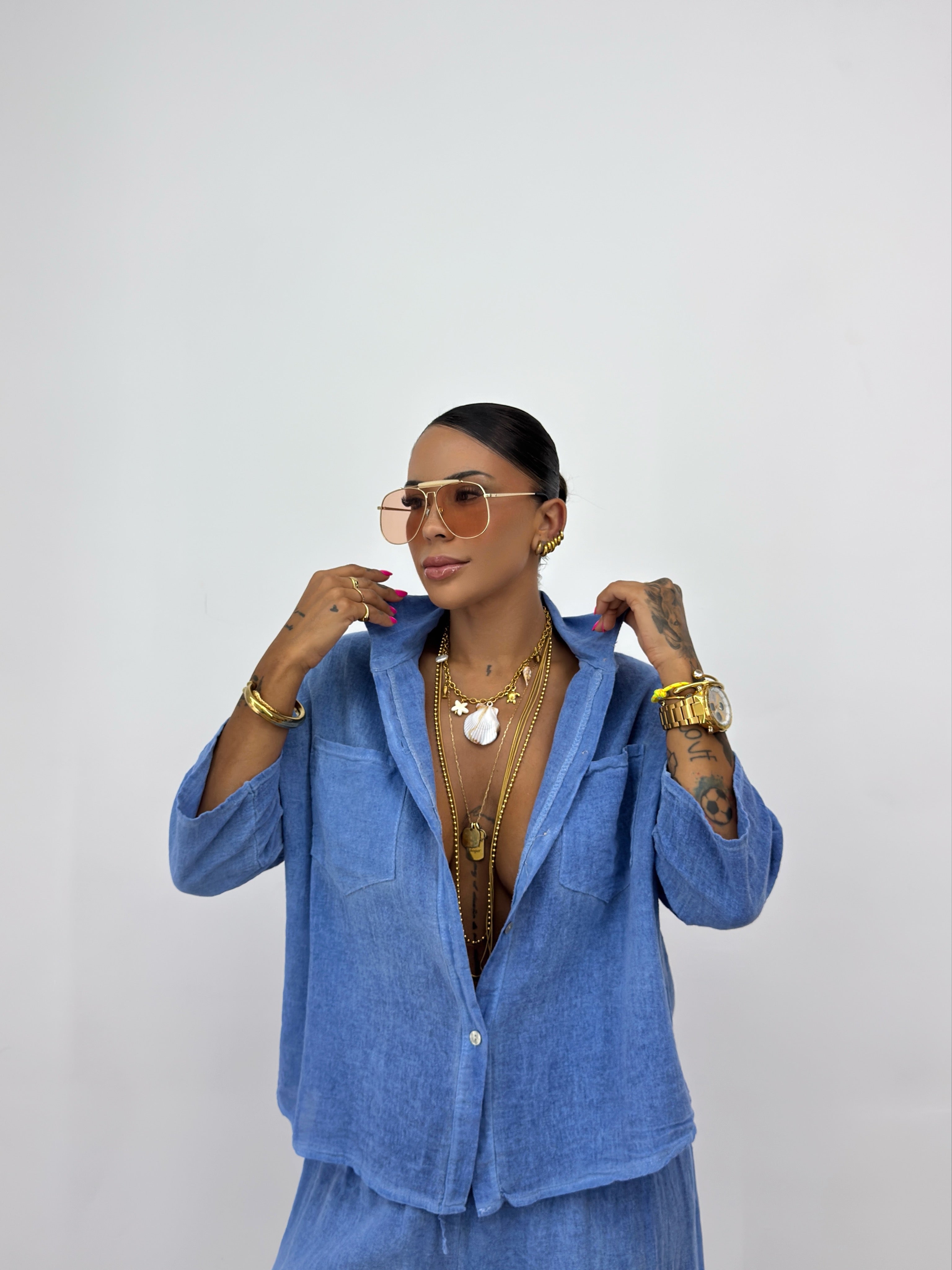 CAMISA CO-LINO ZOE