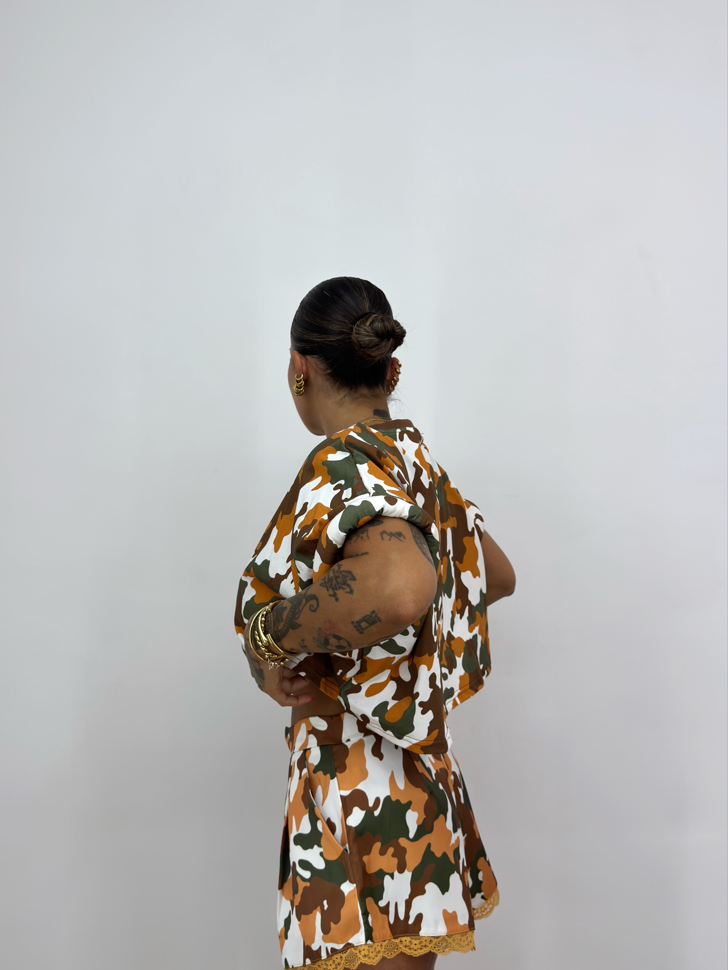 SHORT SATINADO PREMIUM CAMO
