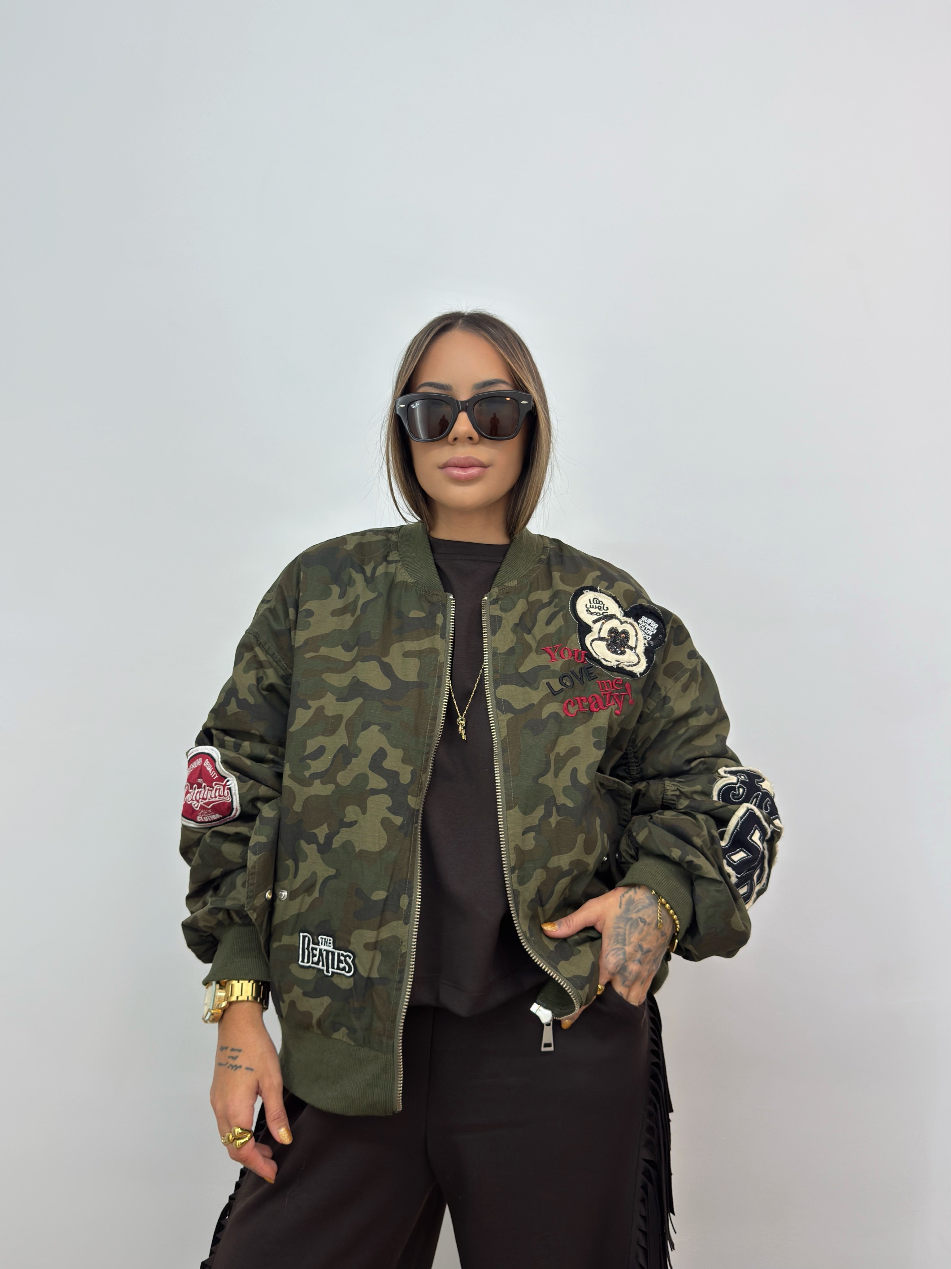 BOMBER OVER PREMIUM CAMU