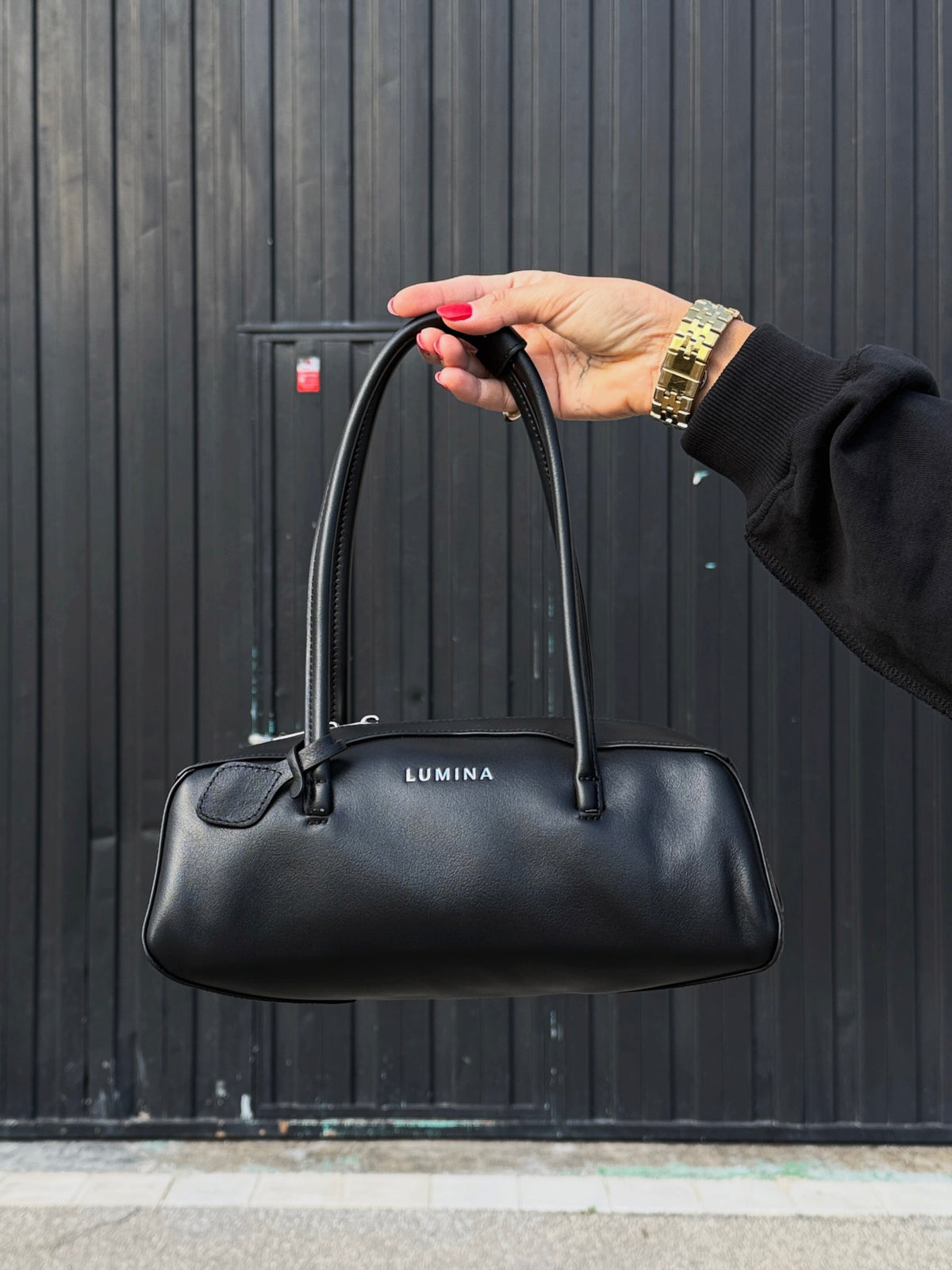 BOLSO BOWLING PIEL LUMINA