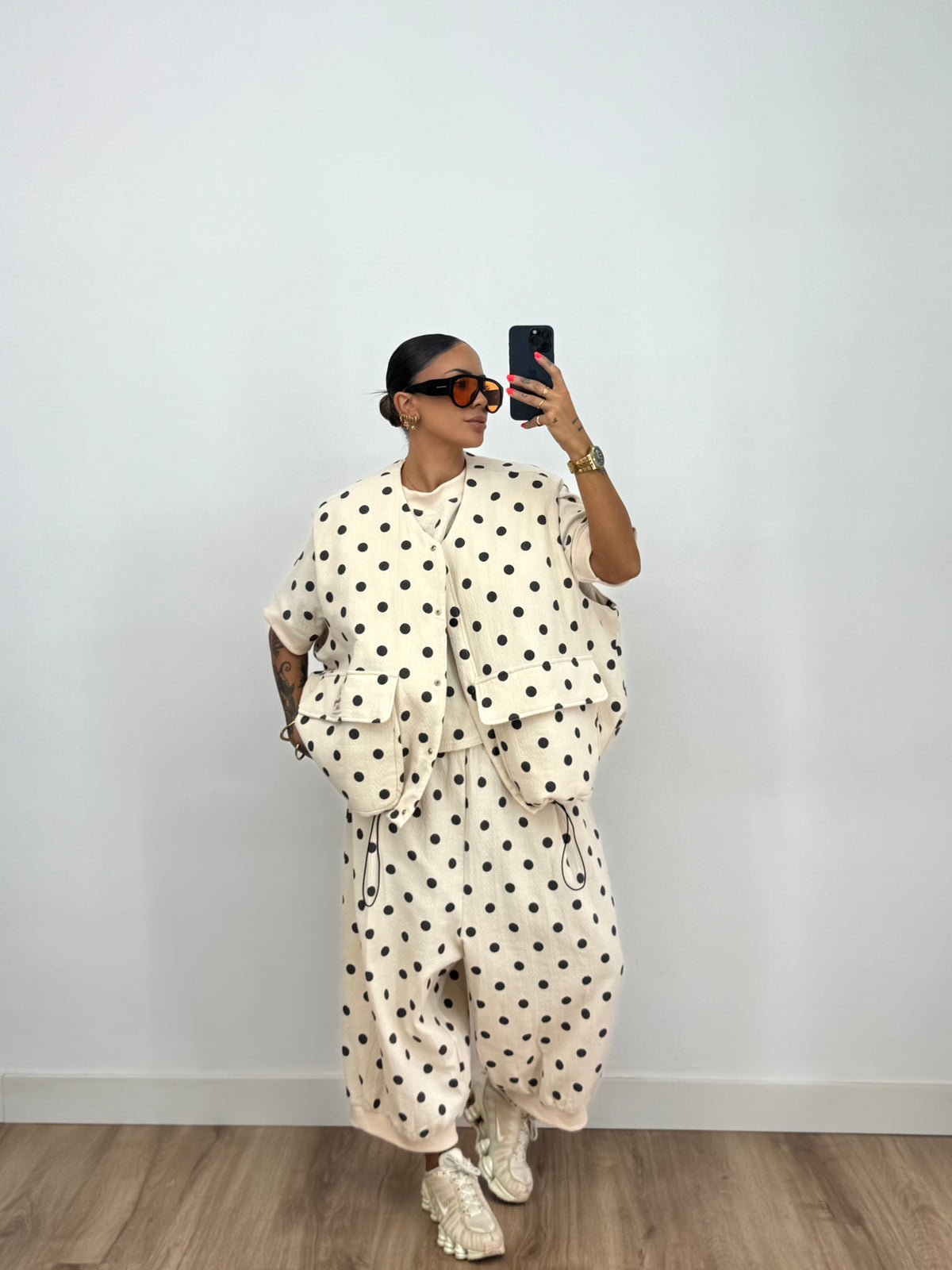 PANTALÓN BAGGY PREMIUM POLKA