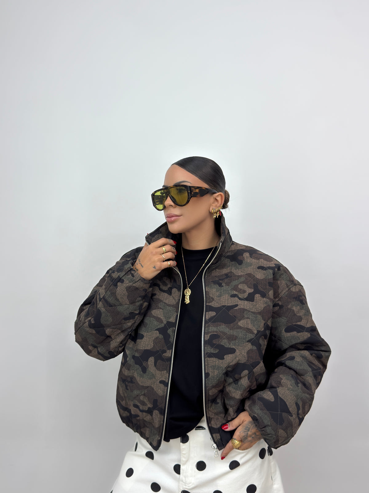 BOMBER LUMINA CAMO