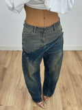 JEANS WASH LEOPARD