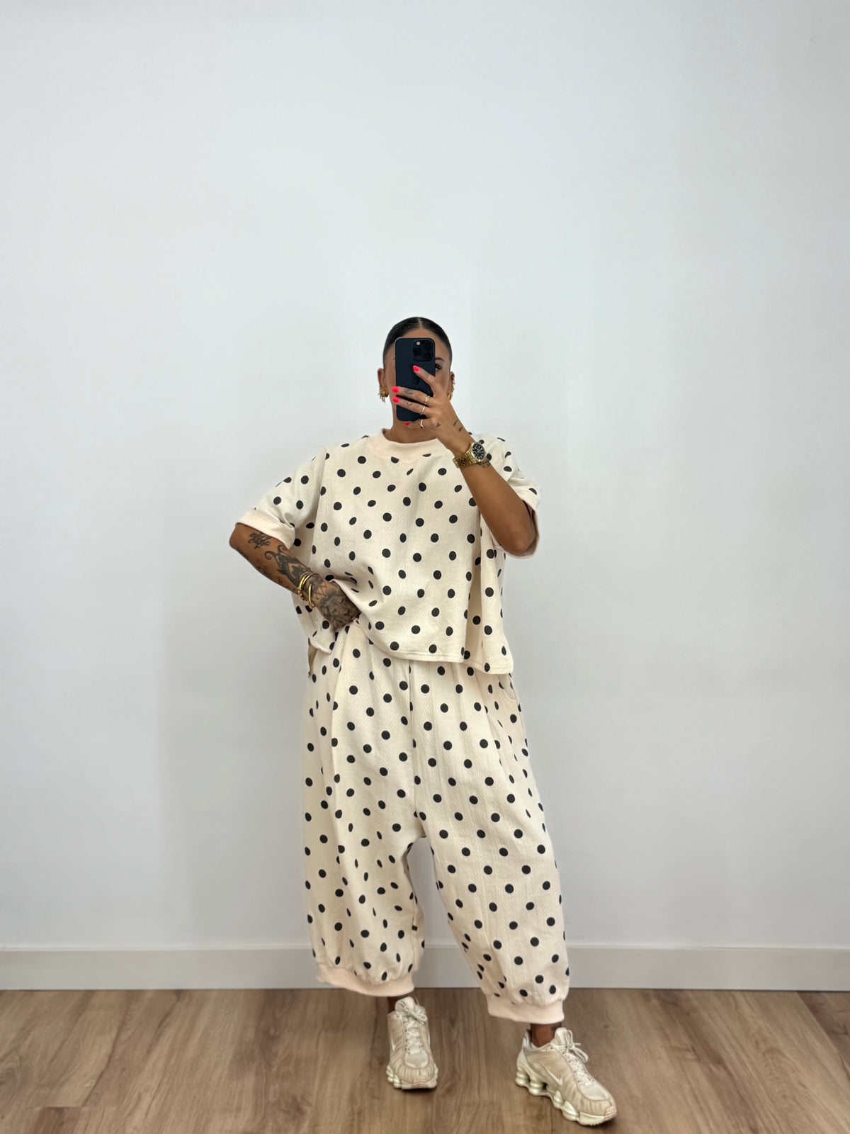 PANTALÓN BAGGY PREMIUM POLKA