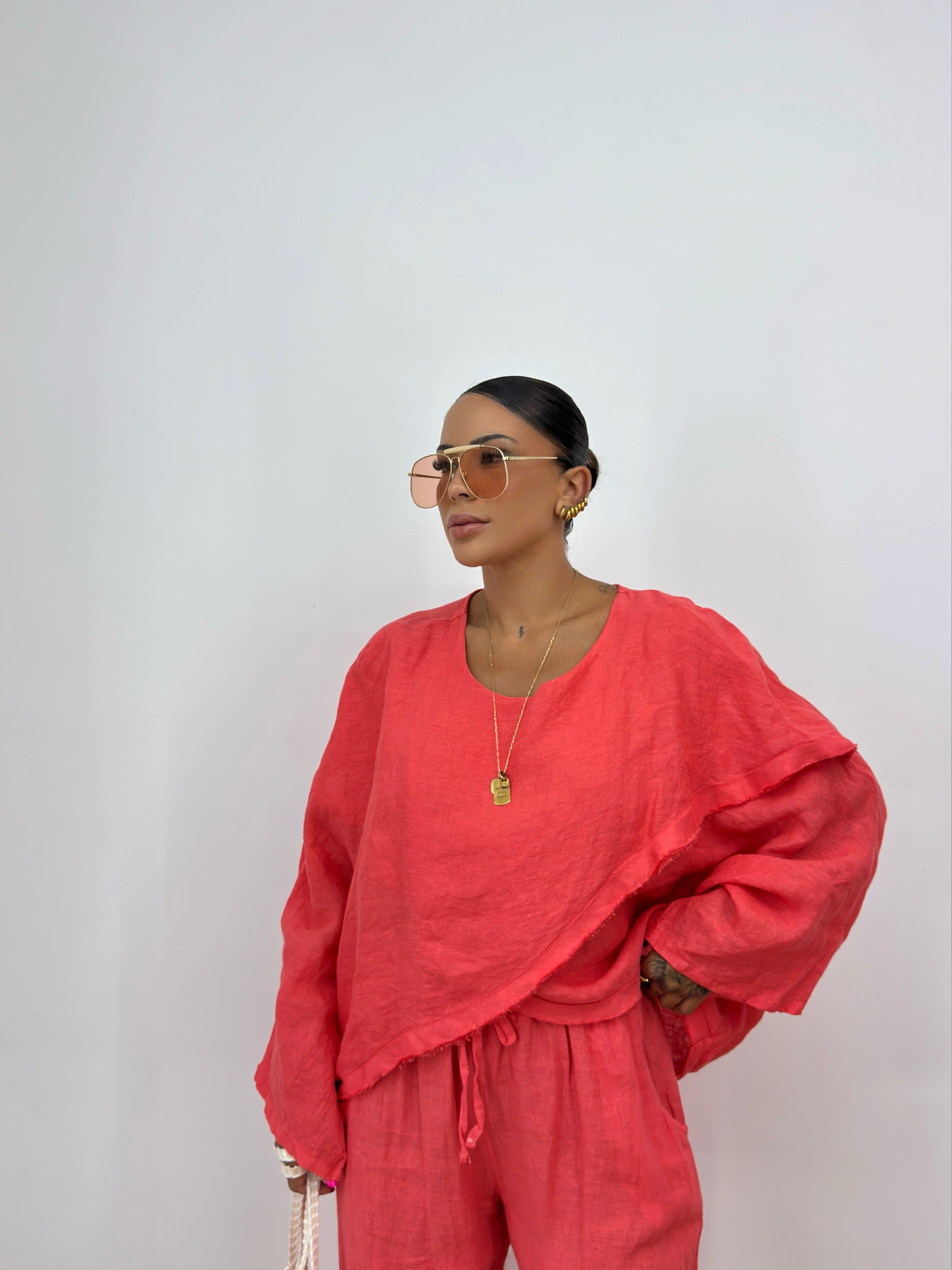 CAMISA PREMIUM PURO LINO ROURI