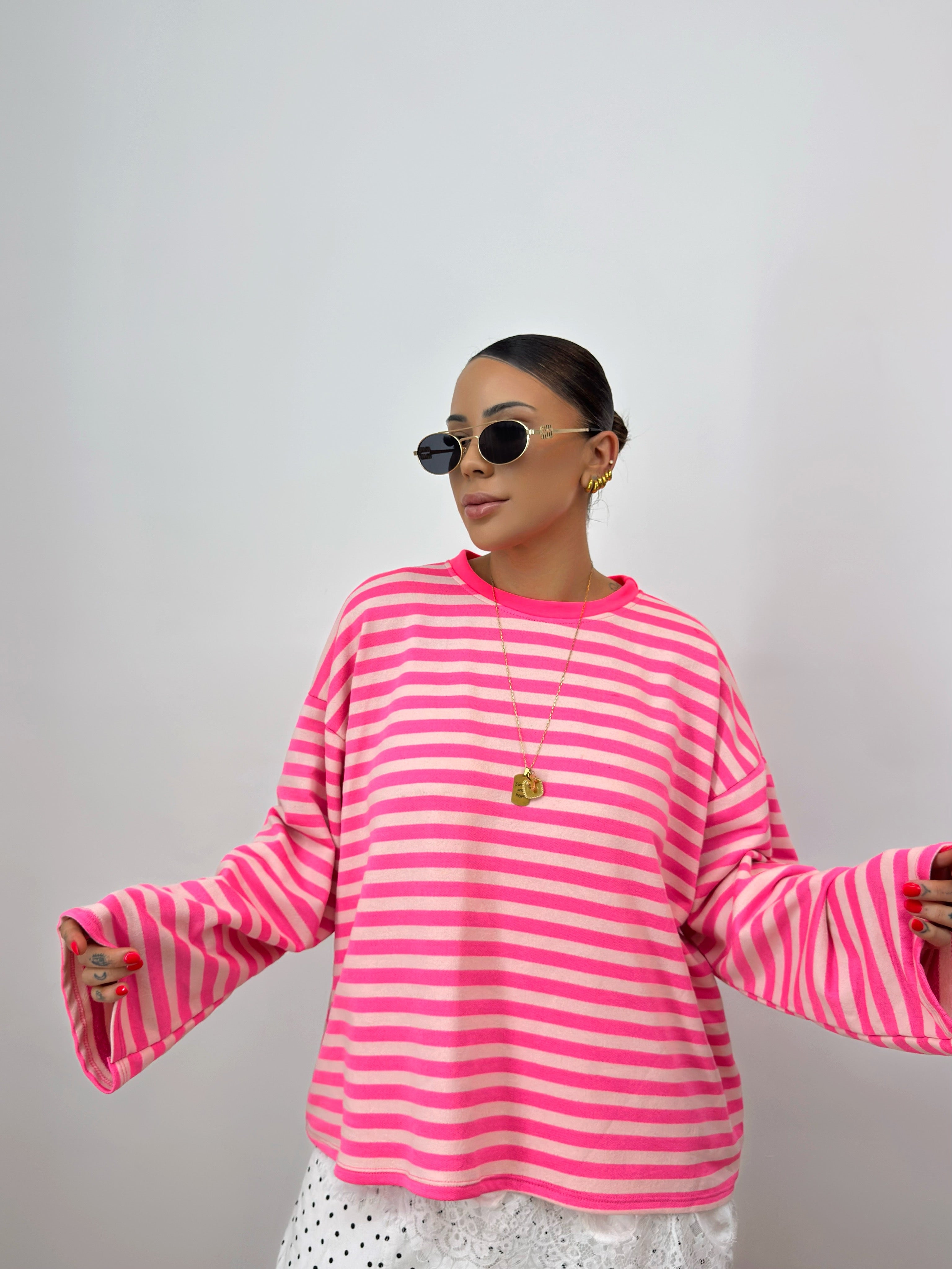 SUDADERA OVER PREMIUM FLÚOR WALLY