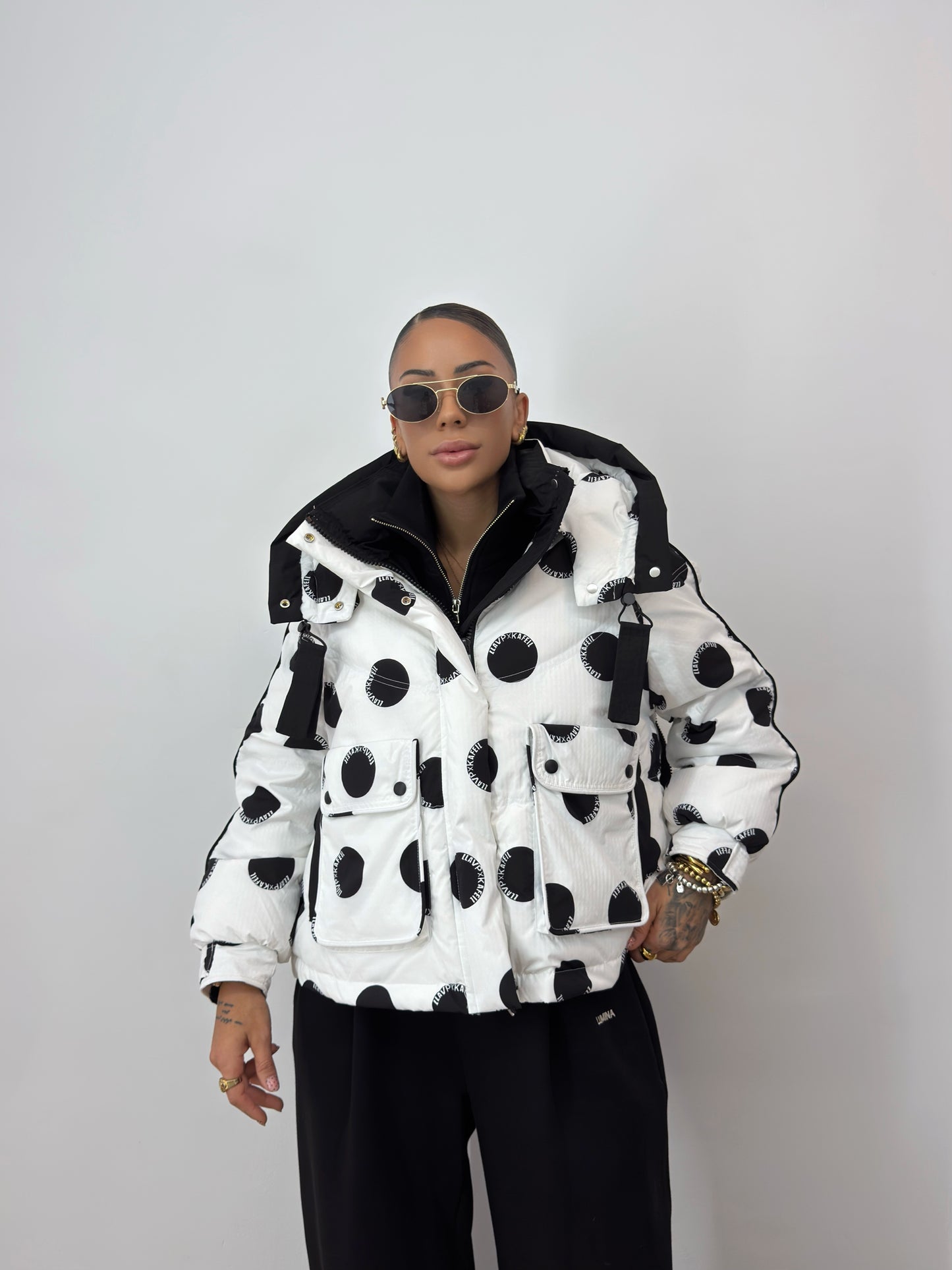 CHAQUETÓN PREMIUM POLKA DOTS