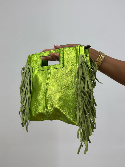 BOLSO PIEL SHYNNY GREEN