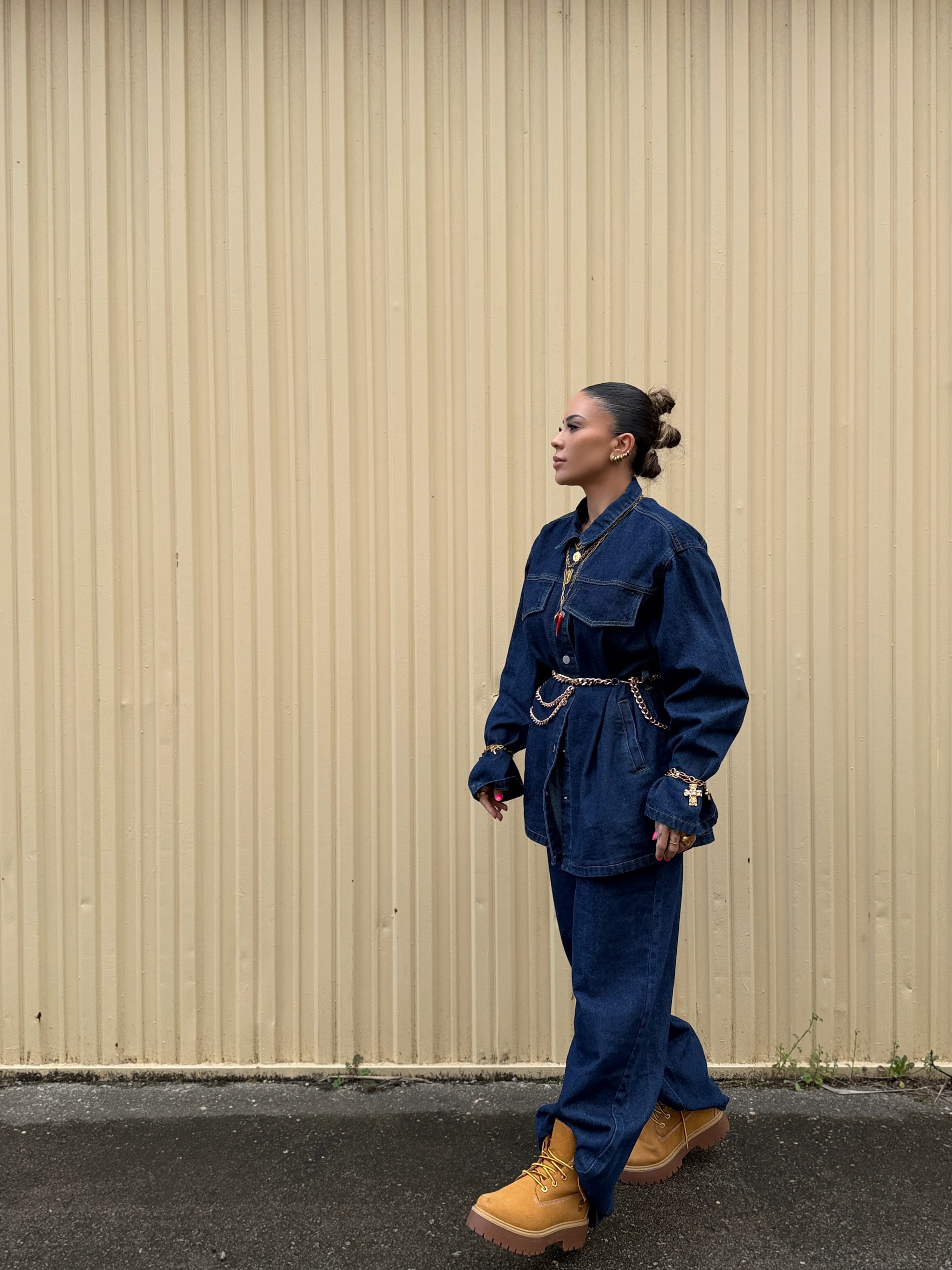 CONJUNTO OVERSIZE PREMIUM DENIM HARPER