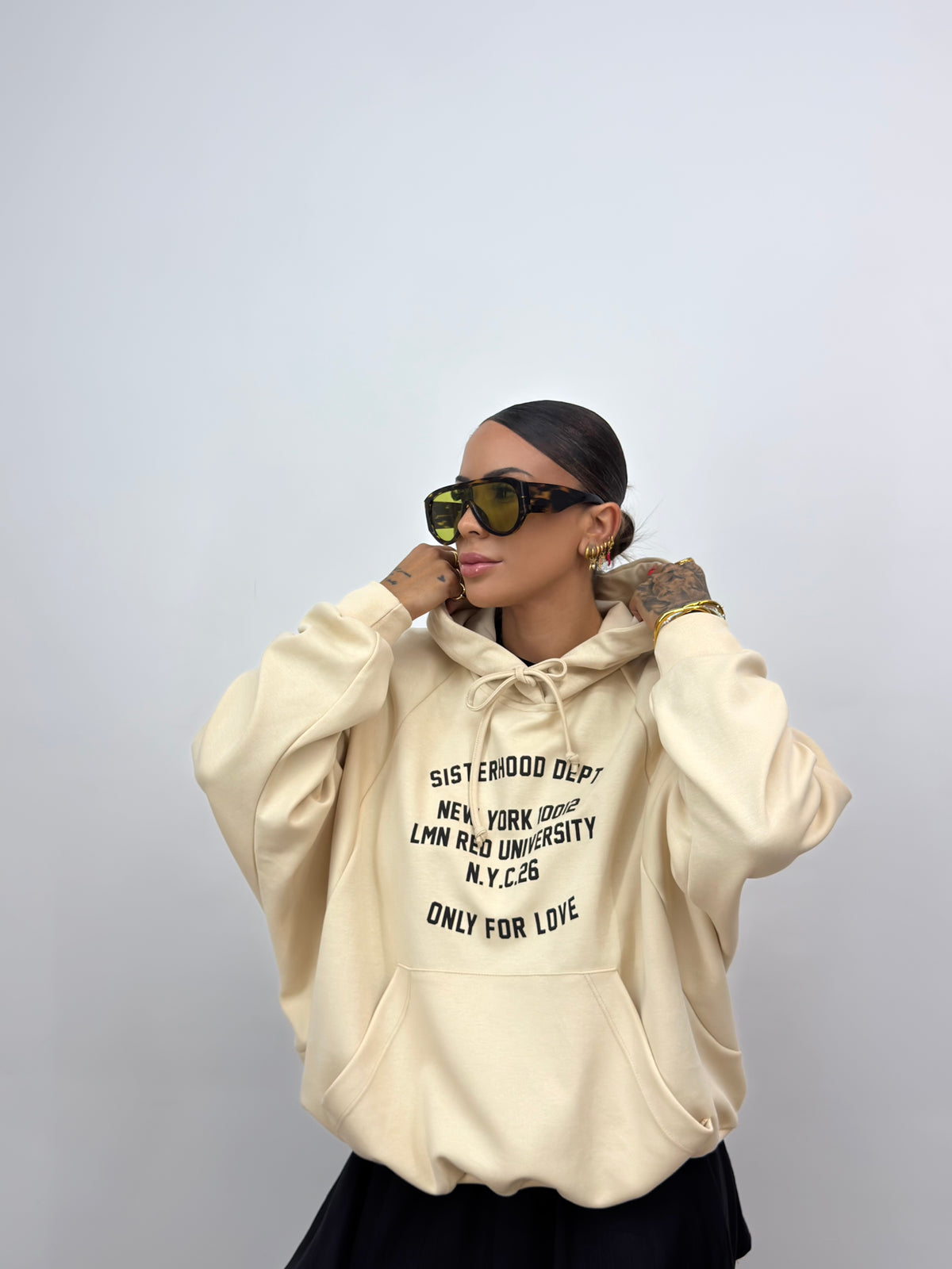 SUDADERA OVER NUDD LUMINA