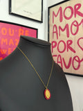COLLAR RED VIRGIN