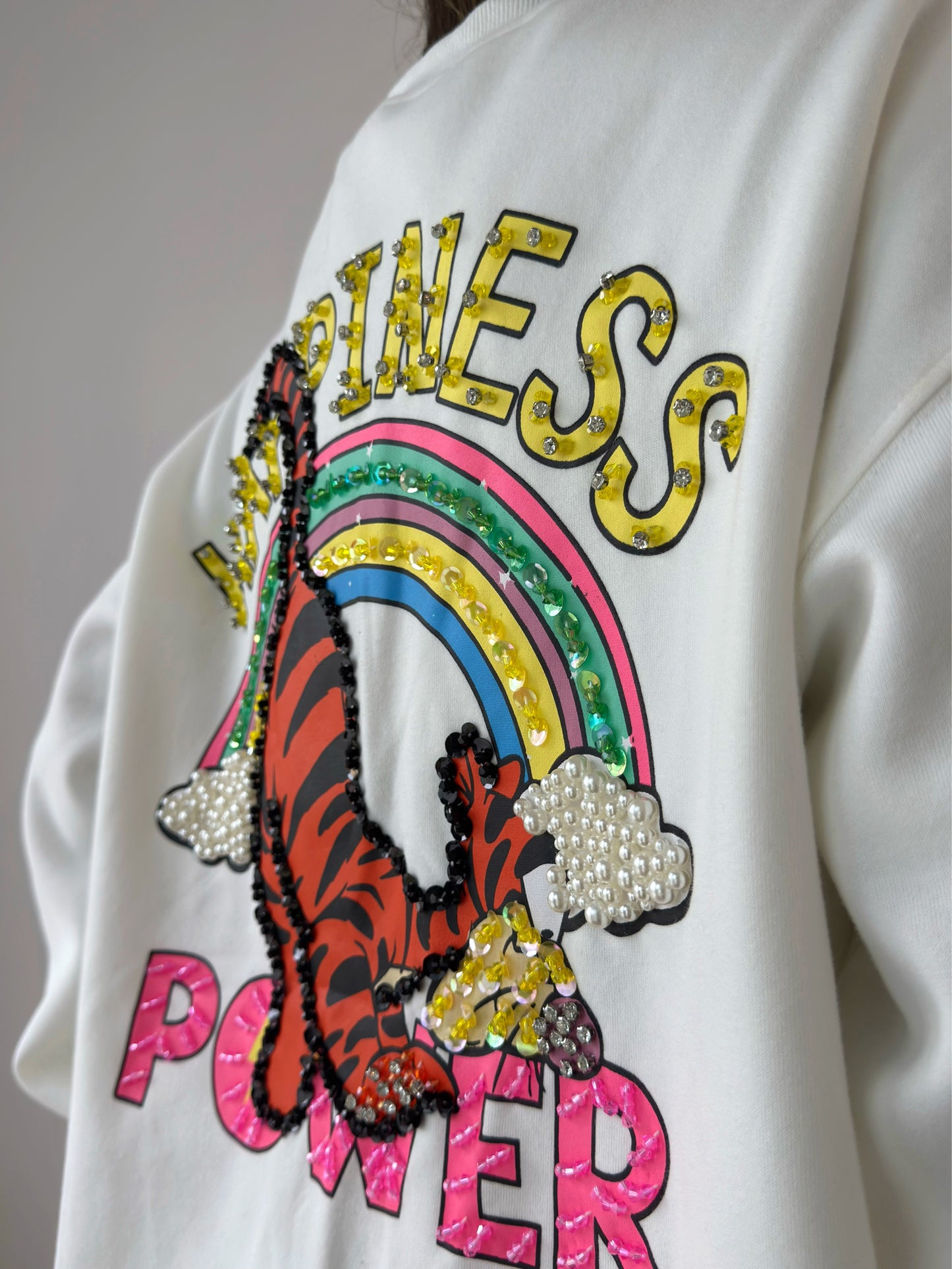 SUDADERA OVER PREMIUM HAPPINESS