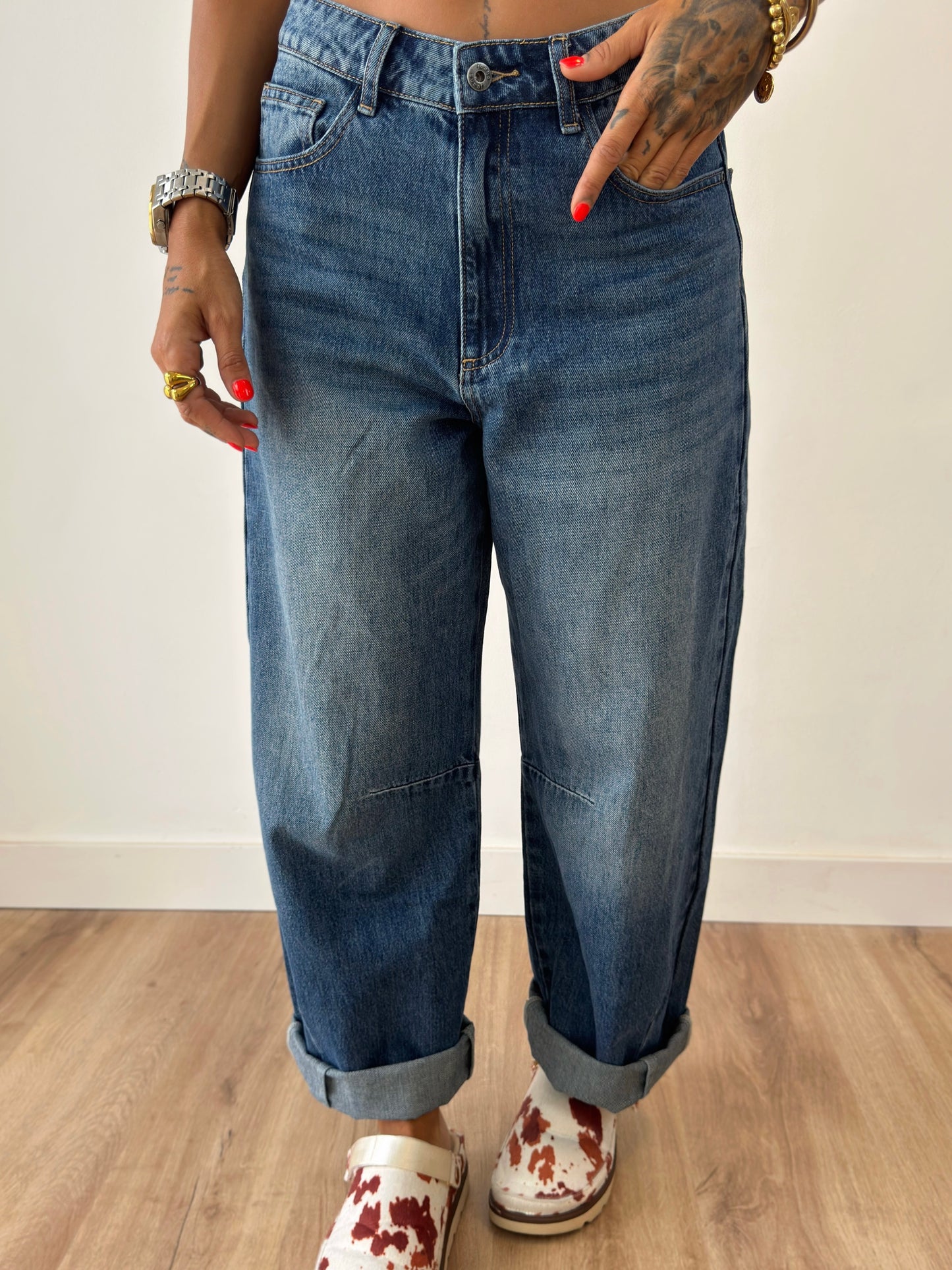 JEANS PREMIUM BLUE BARRELL