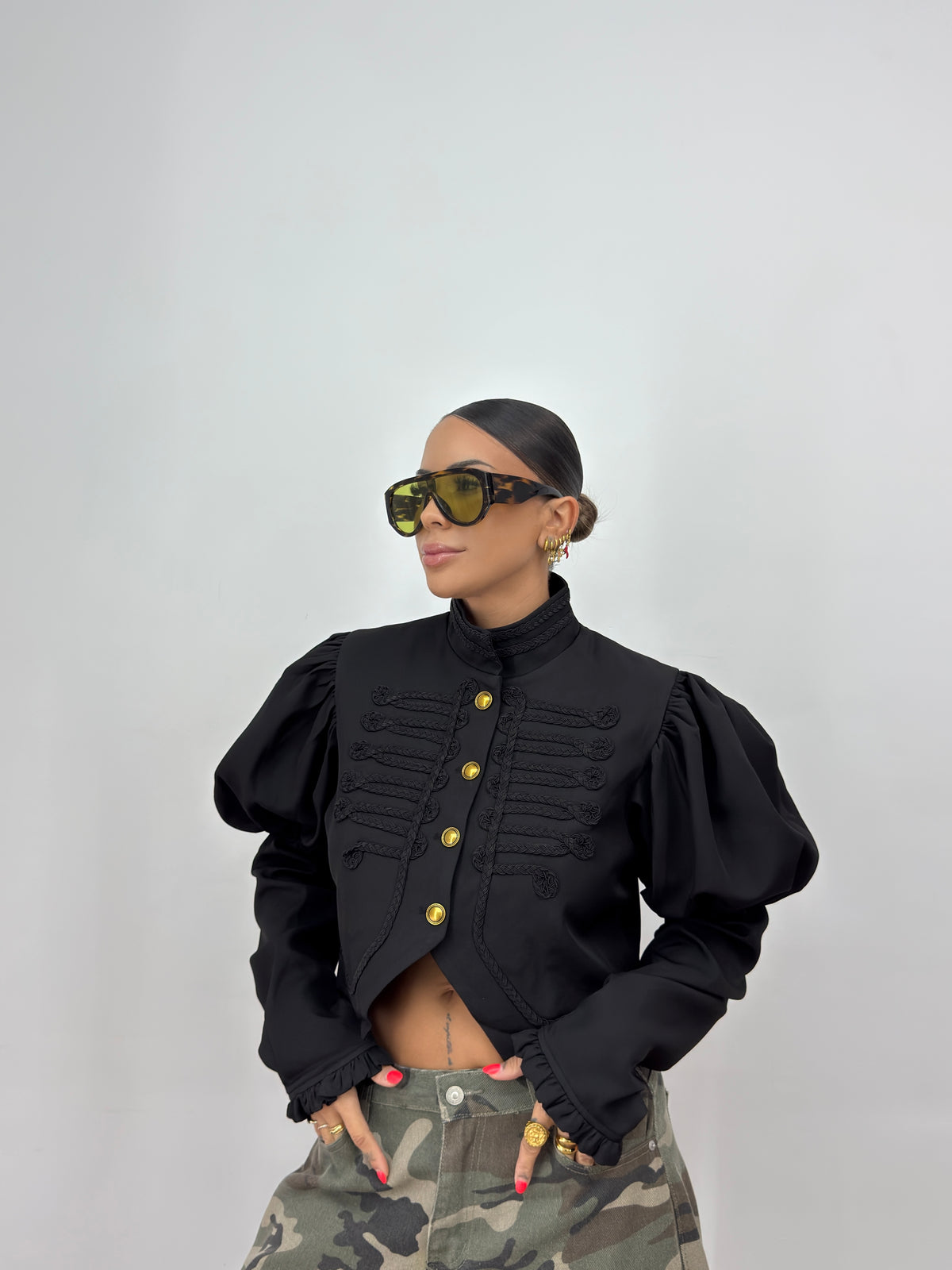 CHAQUETA CROP NAPOLEÓN