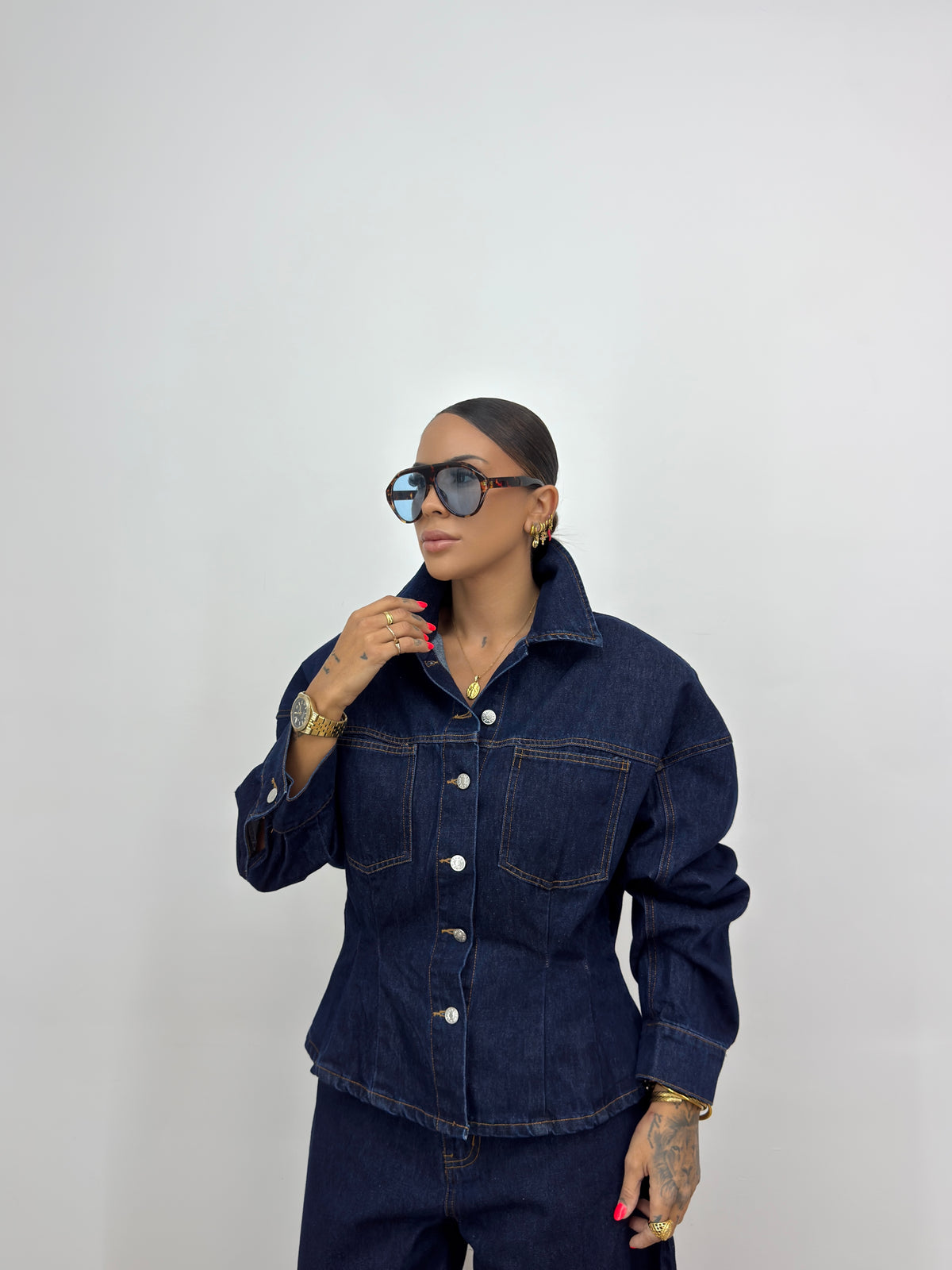 CHAQUETA PREMIUM DENIM HARPER