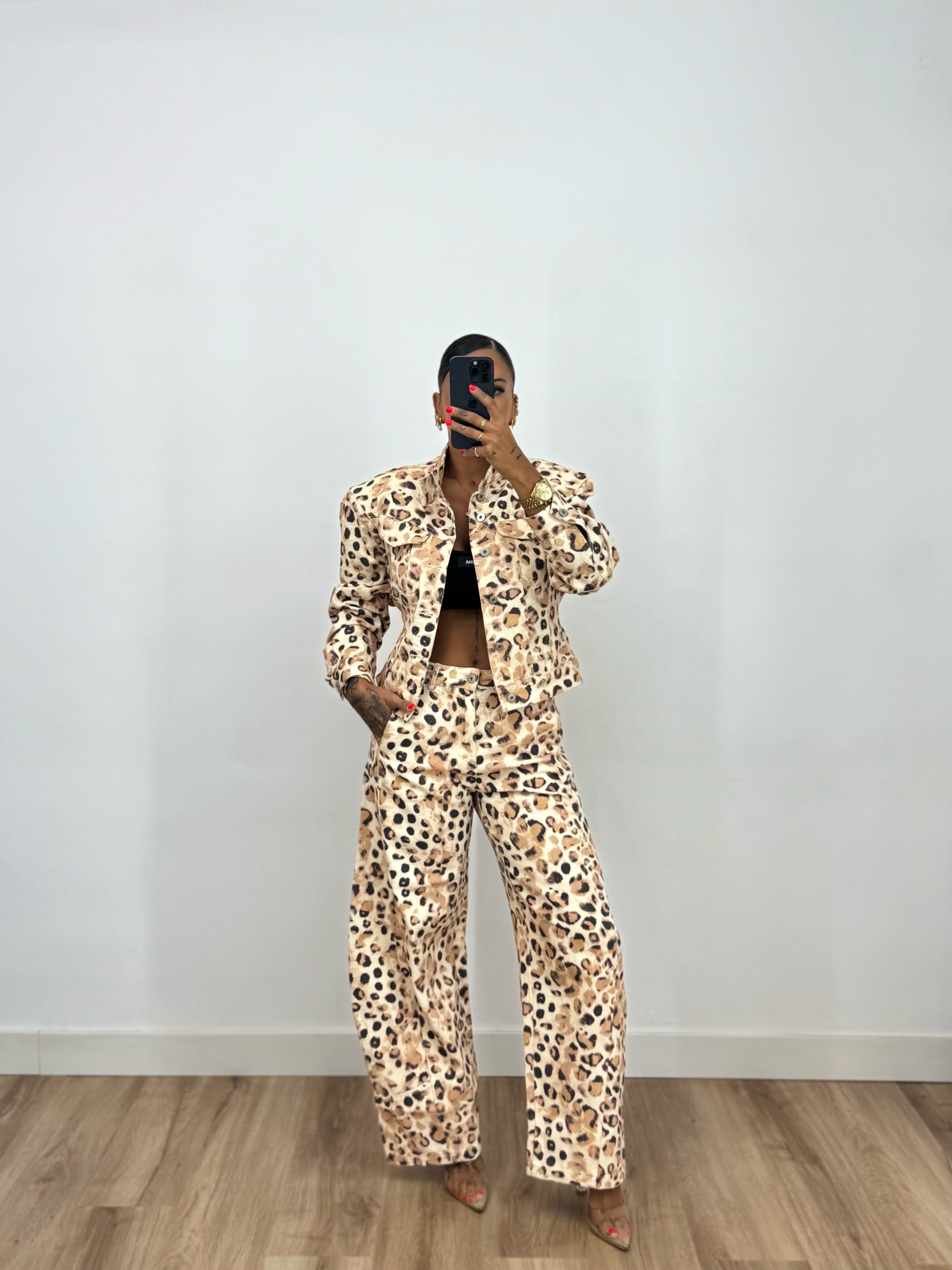 JEANS PREMIUM LEOPARD