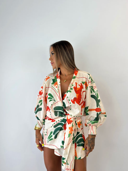 VESTIDO LINO SAUVAGE