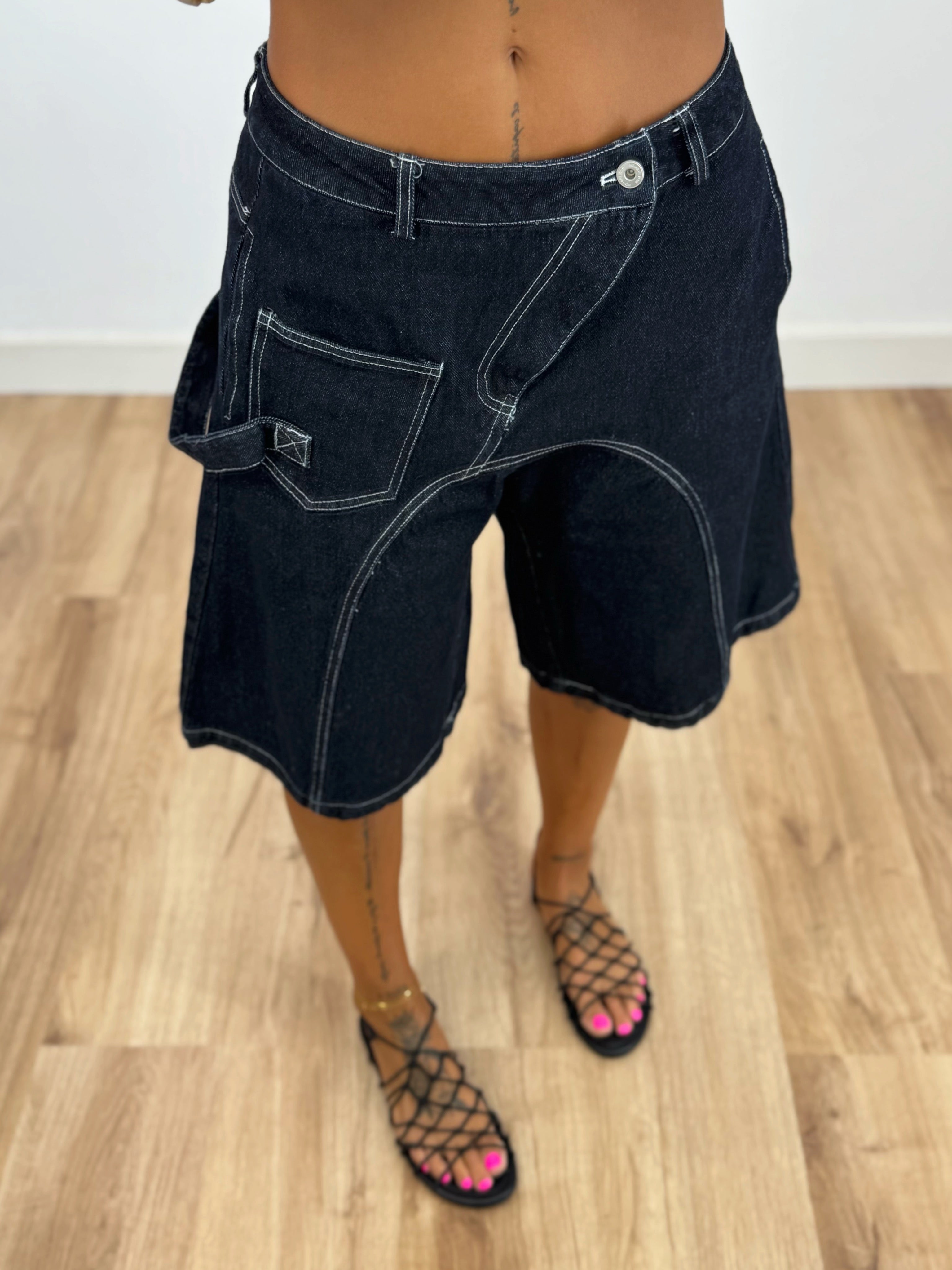 BERMUDA DENIM PREMIUM BLUE NAVY