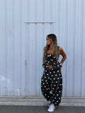 JEANS PREMIUM DENIM POLKA DOTS