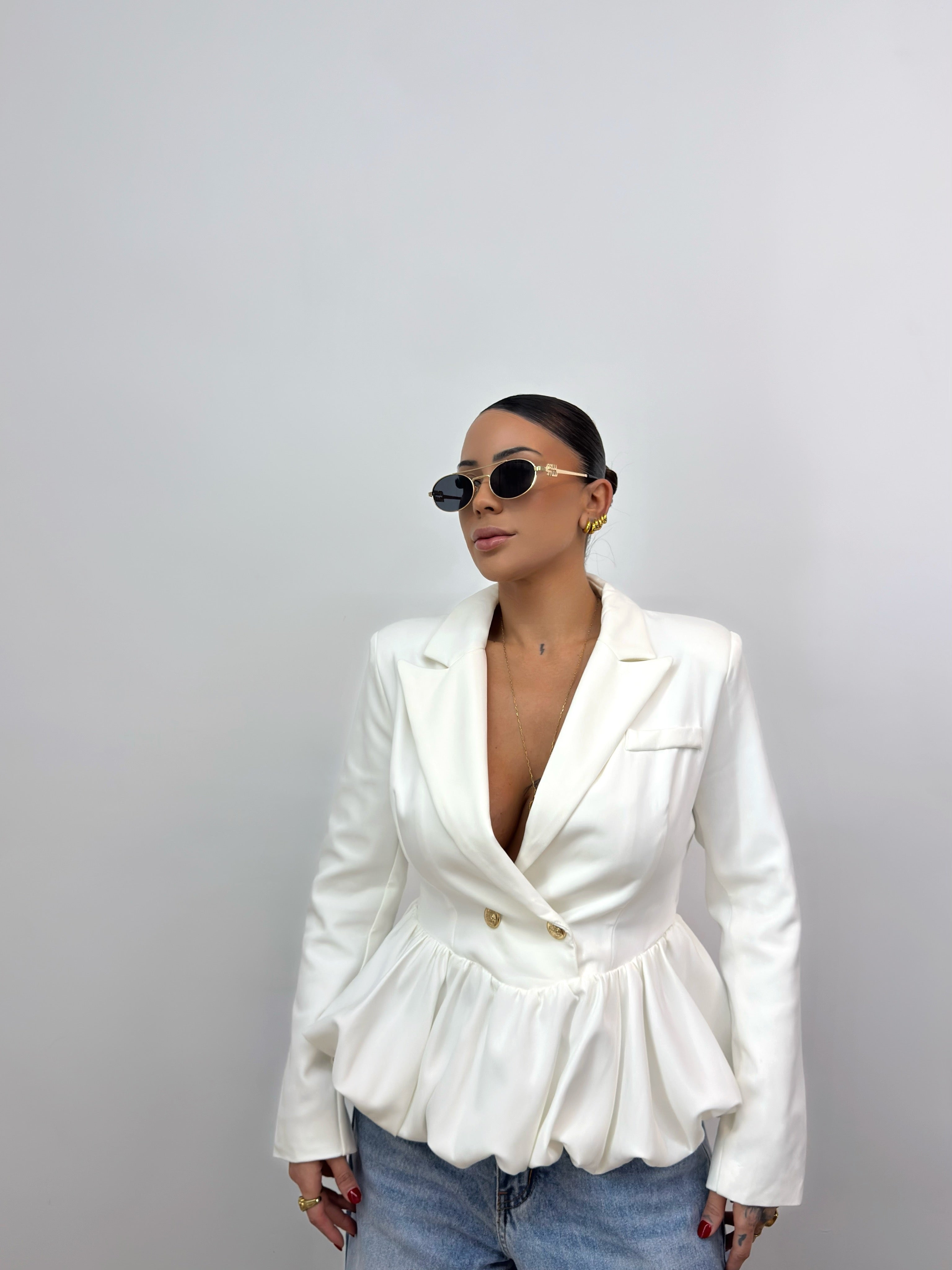 BLAZER PREMIUM BALLET WHITE