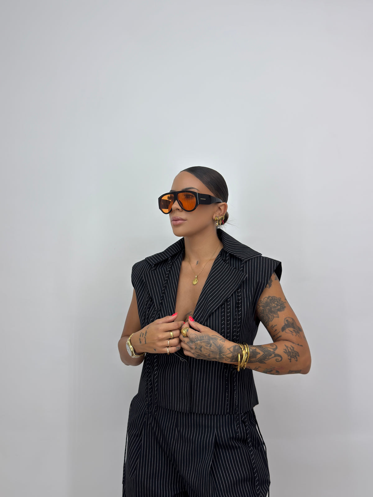 CAMISA CROPPED LUMINA CUT OUT