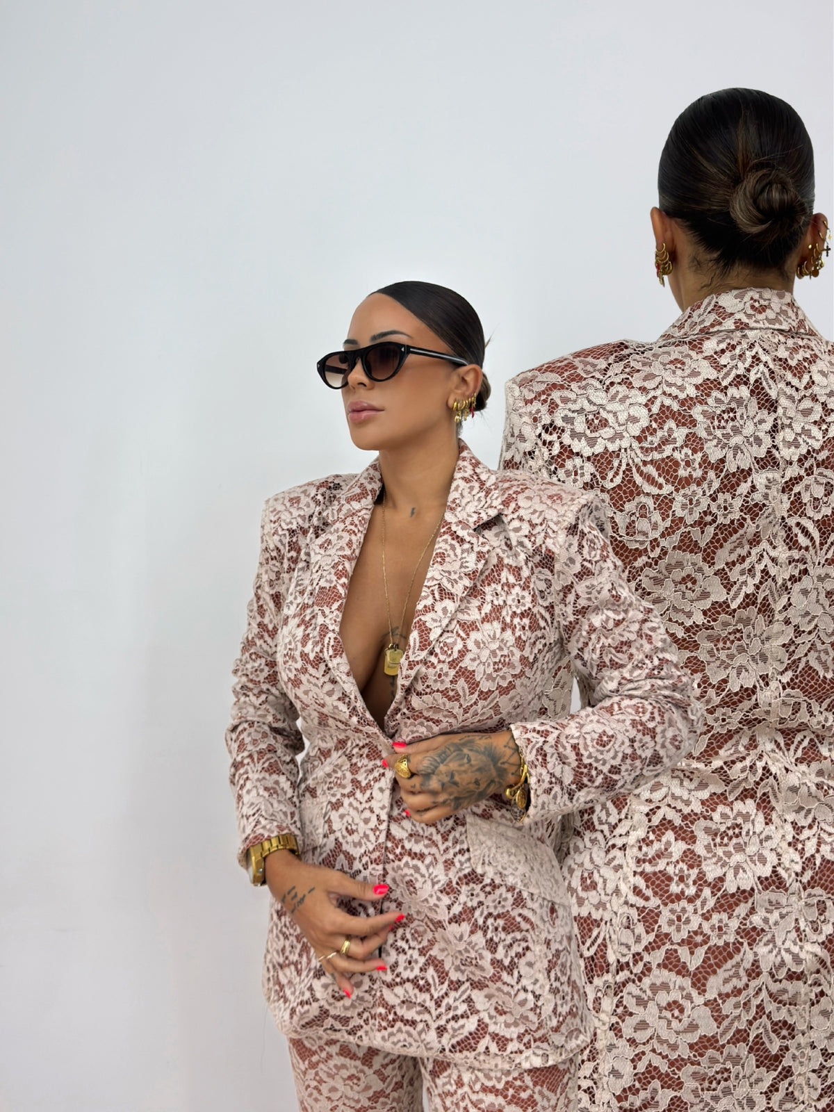 BLAZER BLONDA LUMINA