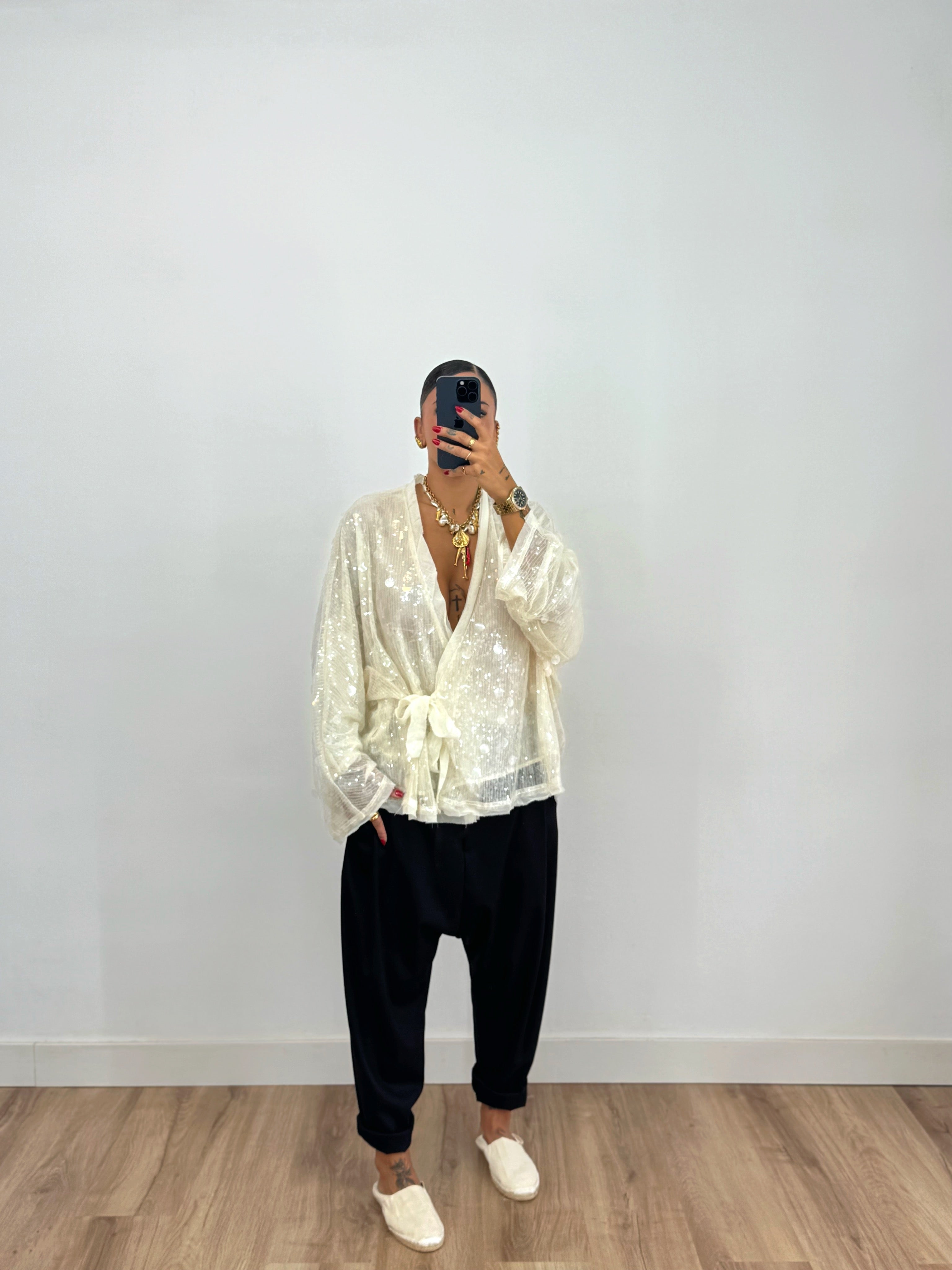 PANTALÓN BAGGY PREMIUM TRAJE BLACK