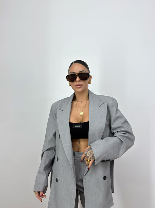 BLAZER LUMIN ABERTURA GREY