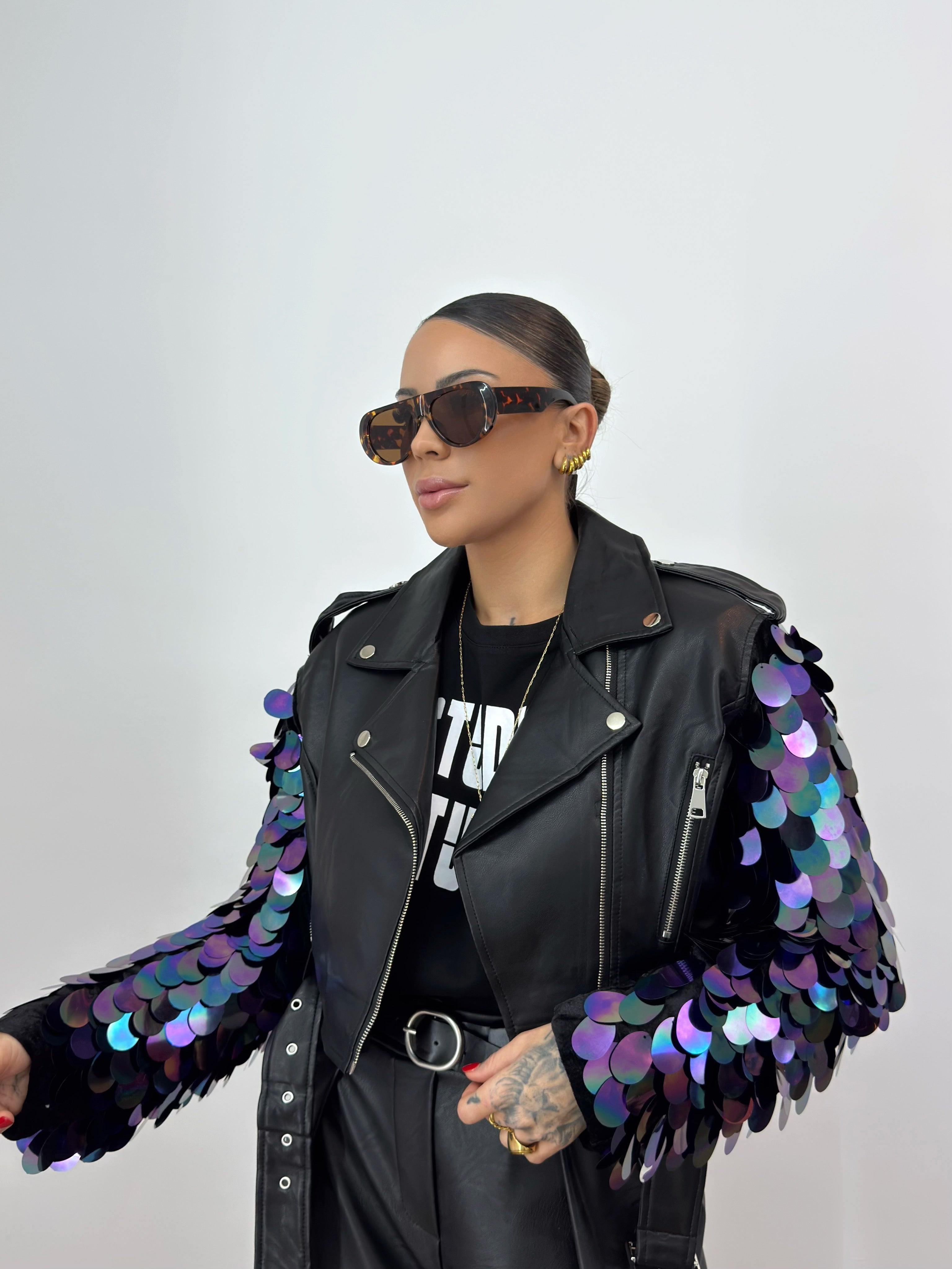 BIKER CROPPED PREMIUM USHUAÏA