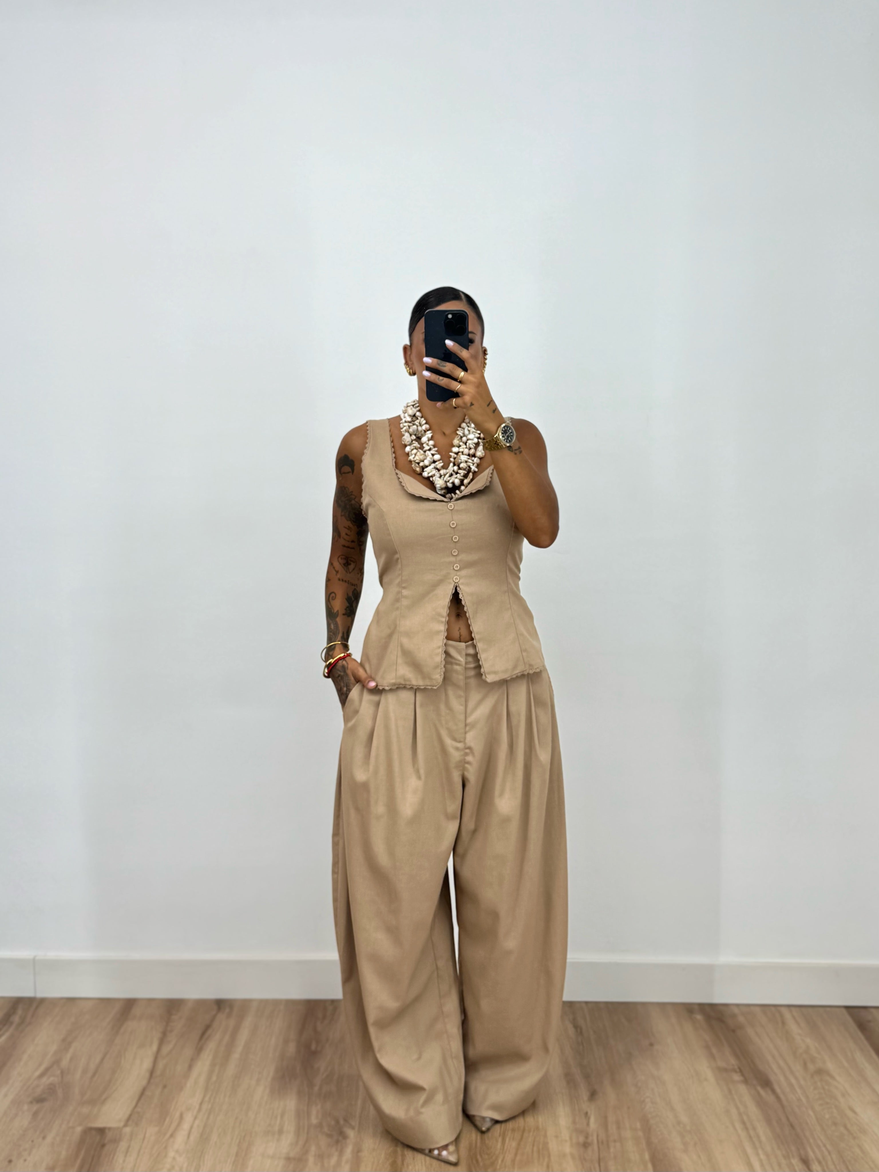 PANTALÓN PREMIUM TAUPE