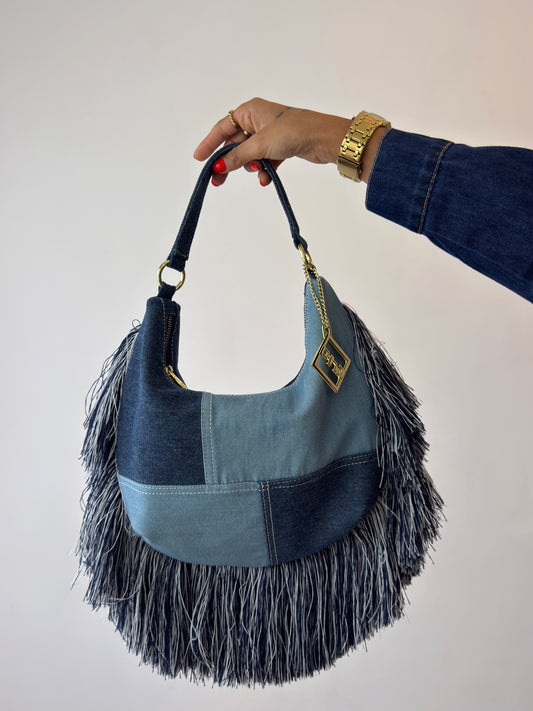 BOLSO PREMIUM COMBI DENIM
