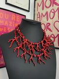 COLLAR TRIPLE CORAL