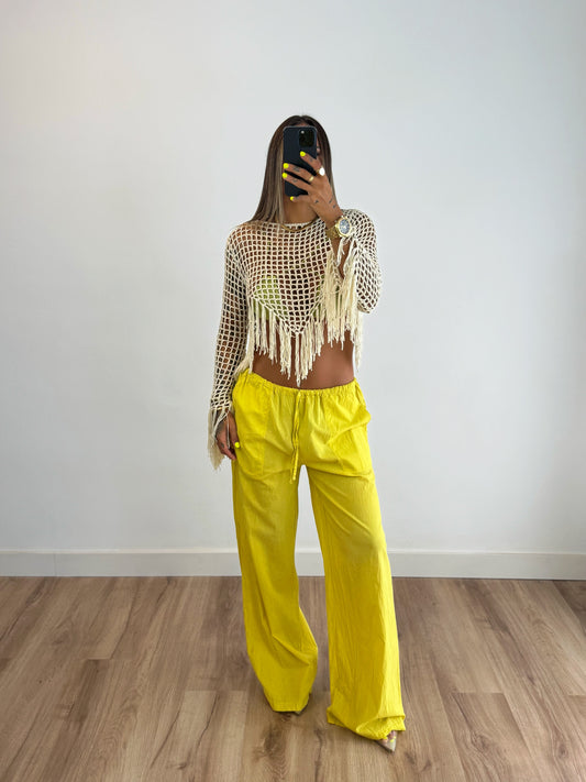 PANTALÓN FLUIDO LIME