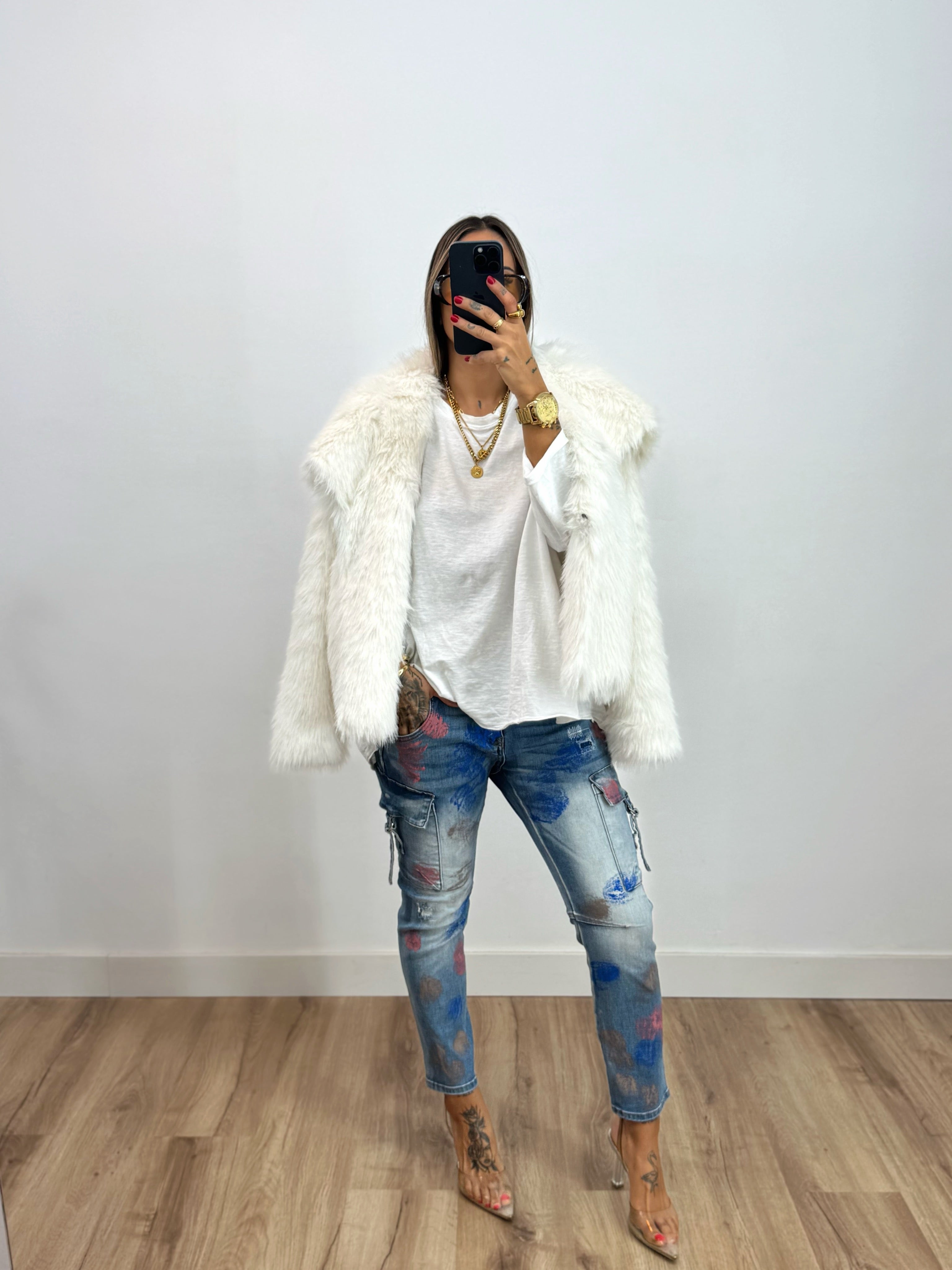 JEANS TIRO BAJO PAINT