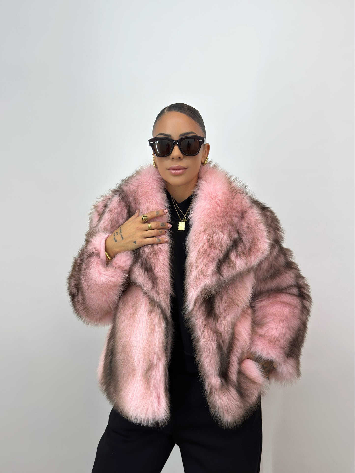 ABRIGO PREMIUM PINK SAMAR