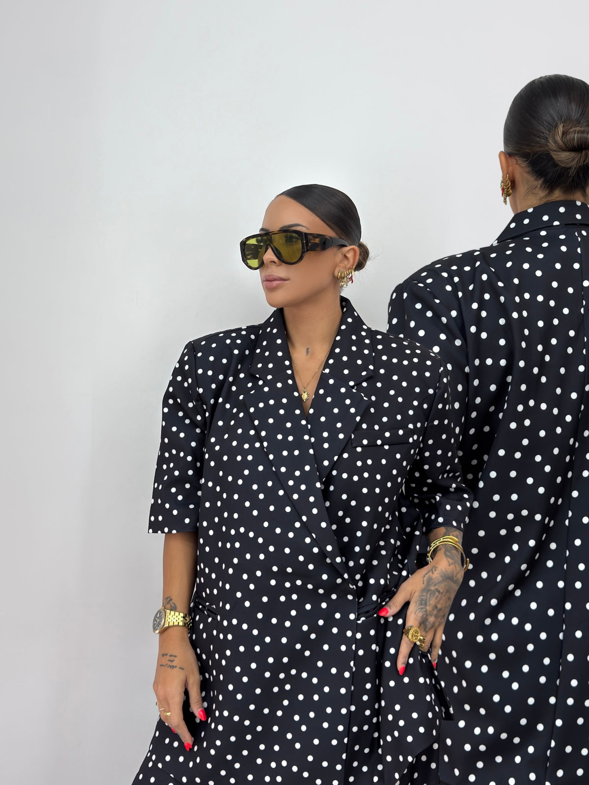 BLAZER POLKA DOTS