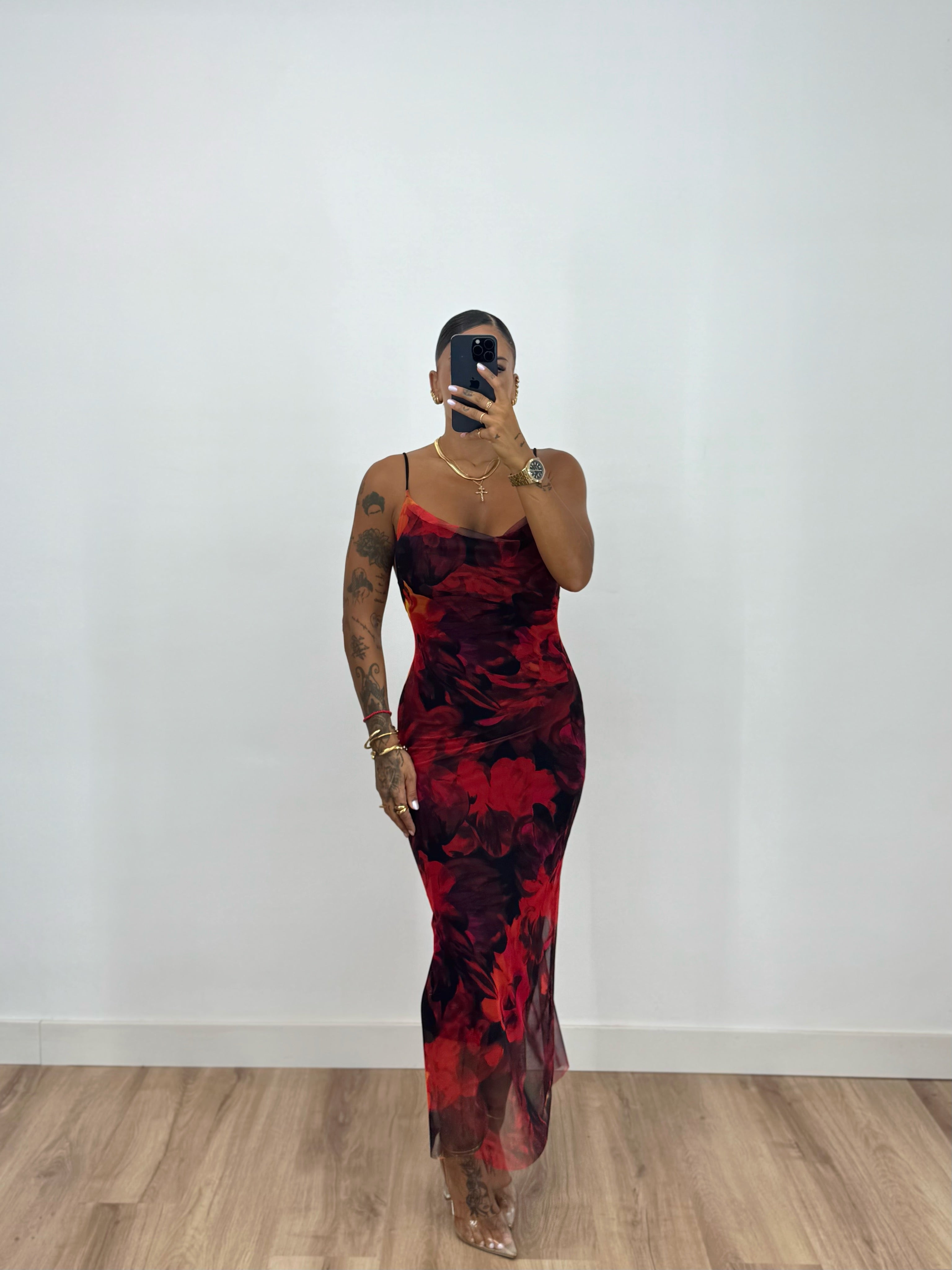 VESTIDO RED ROUS