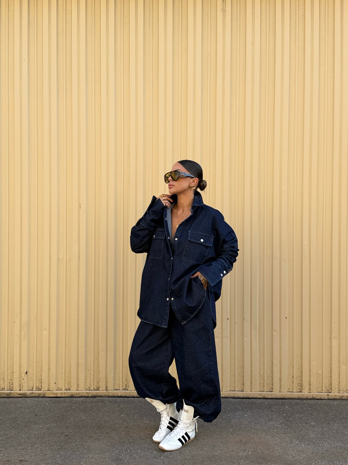 CONJUNTO DENIM HIDDEN