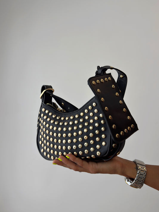 BOLSO GOLD TACHAS