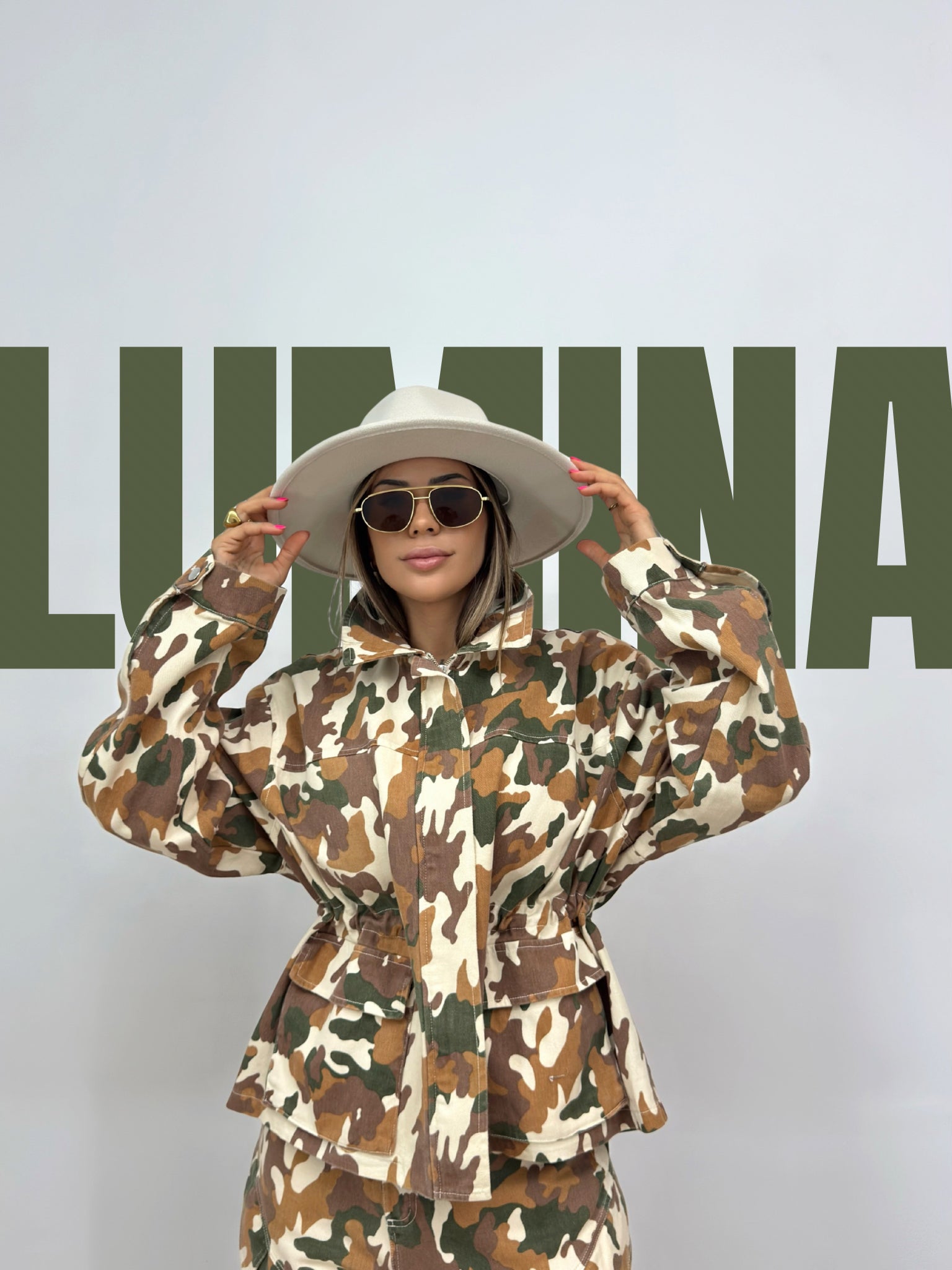 CHAQUETA LUMINA CAMO
