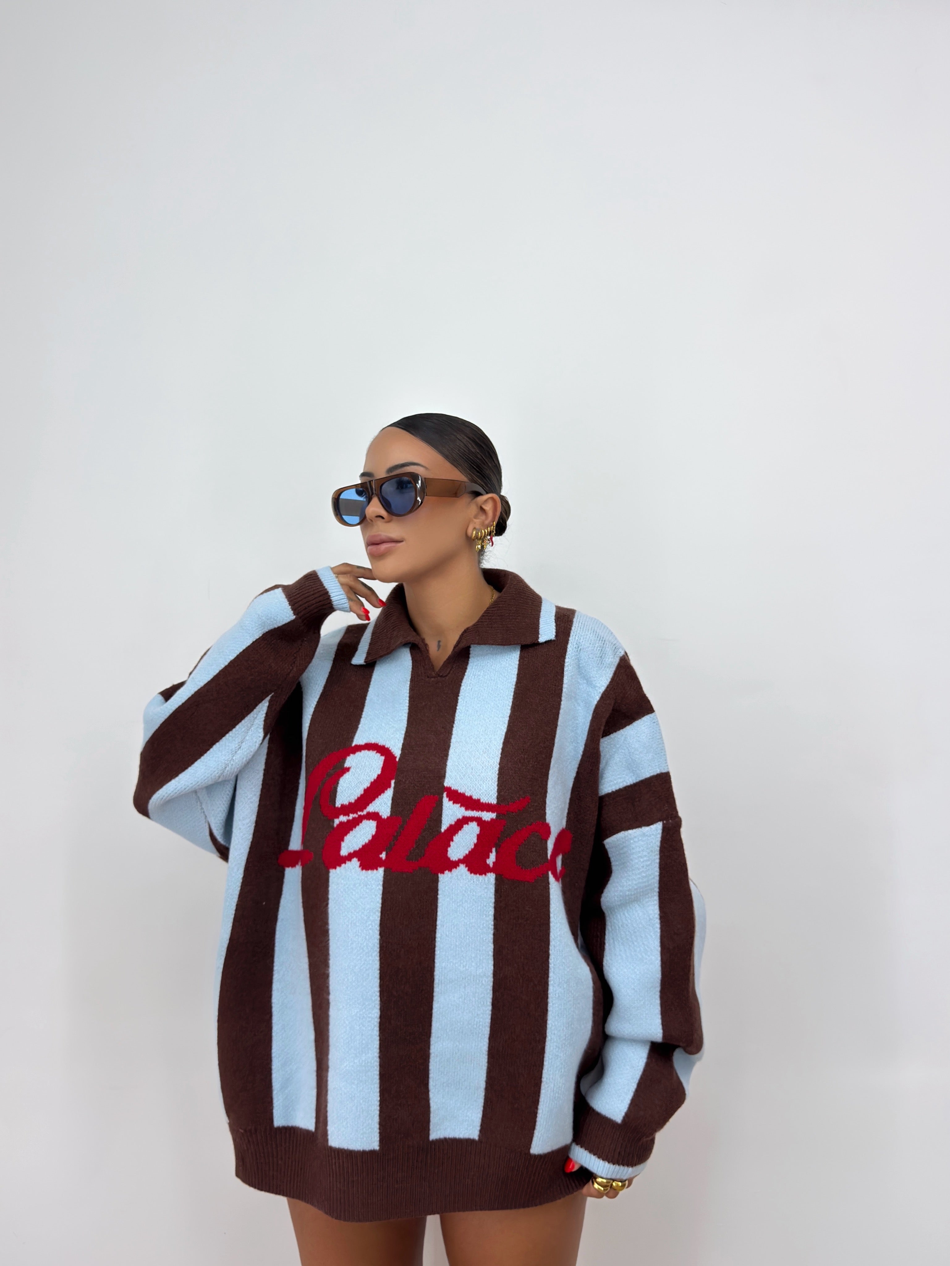 CONJUNTO PREMIUM KNIT PALACE BROWN