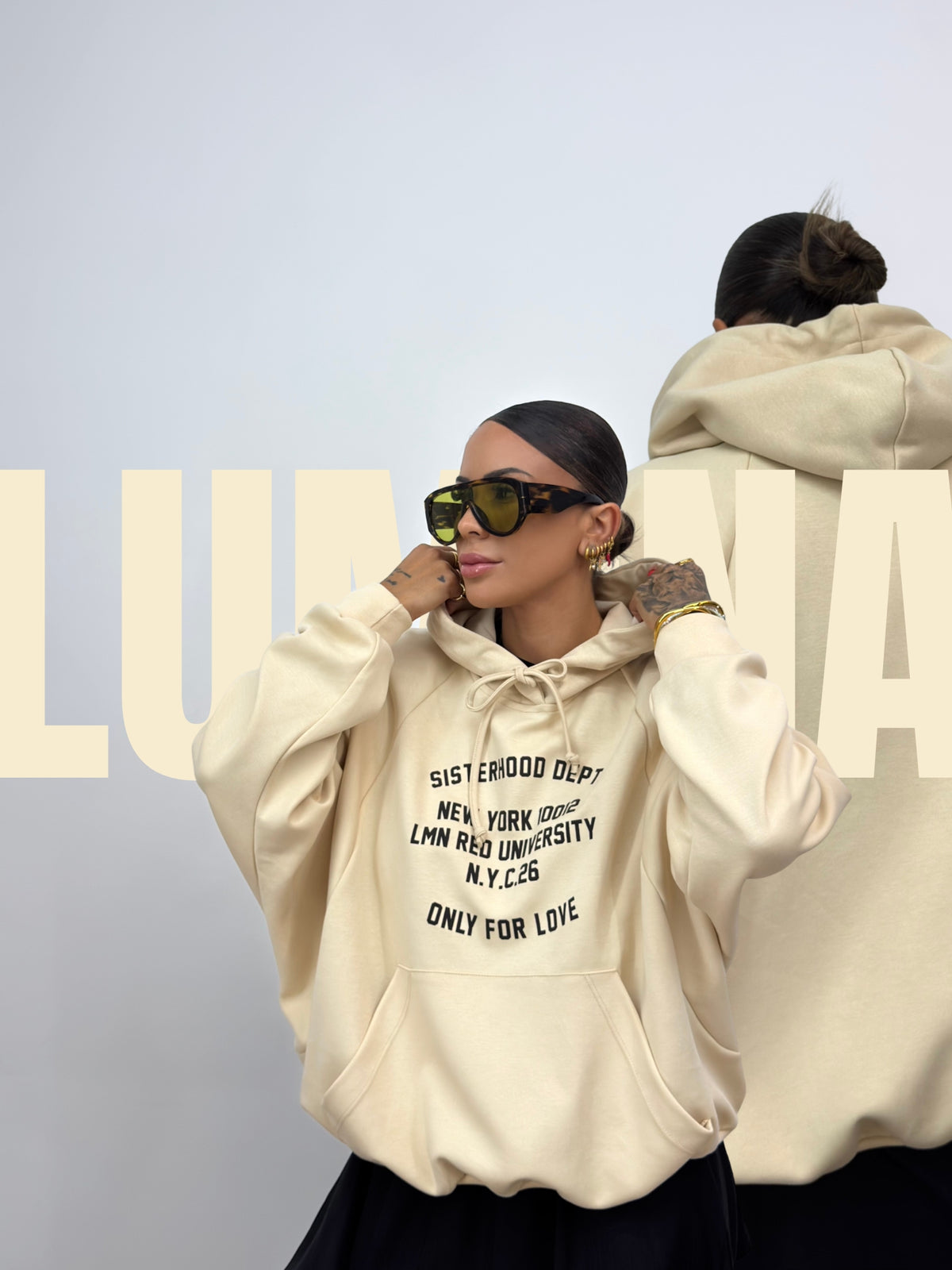 SUDADERA OVER NUDD LUMINA