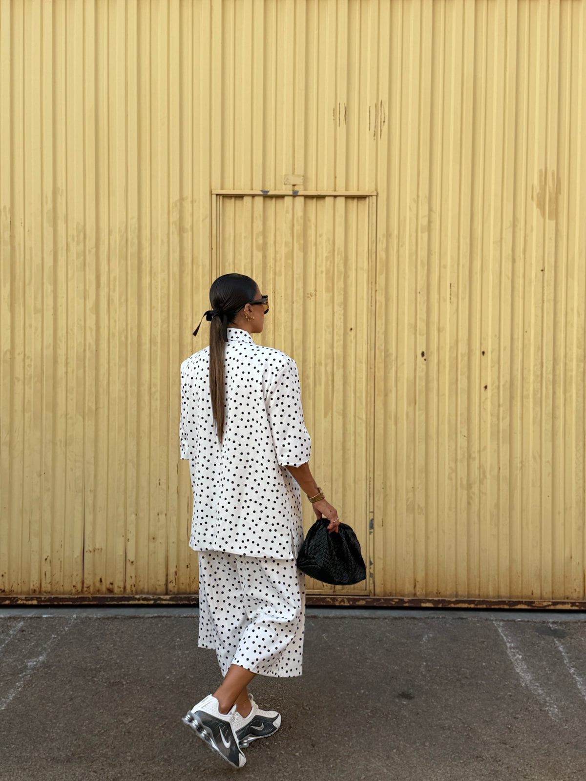 BLAZER OVER PREMIUM POLKA DOTS