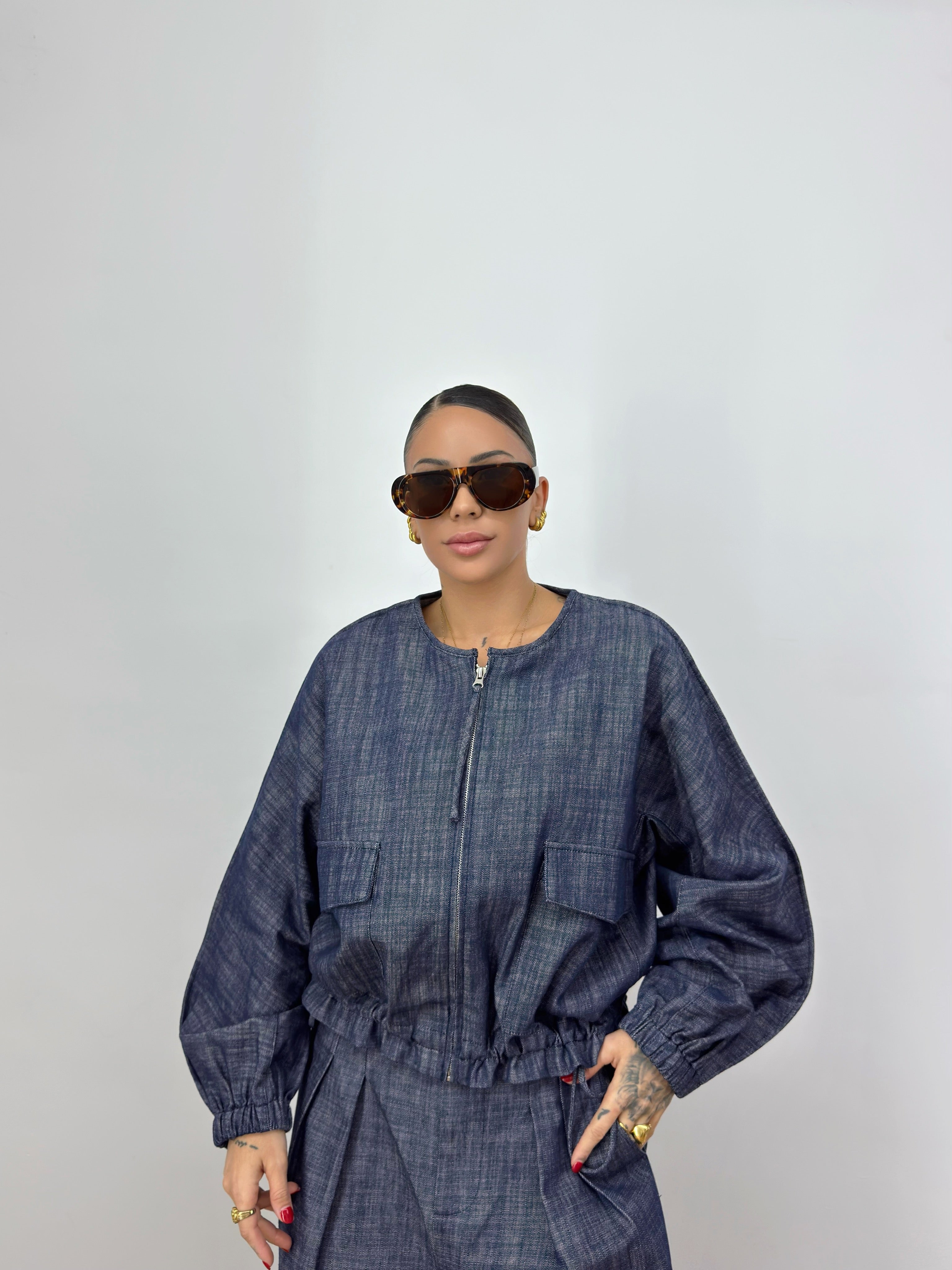 CONJUNTO DENIM PREMIUM GIOYA