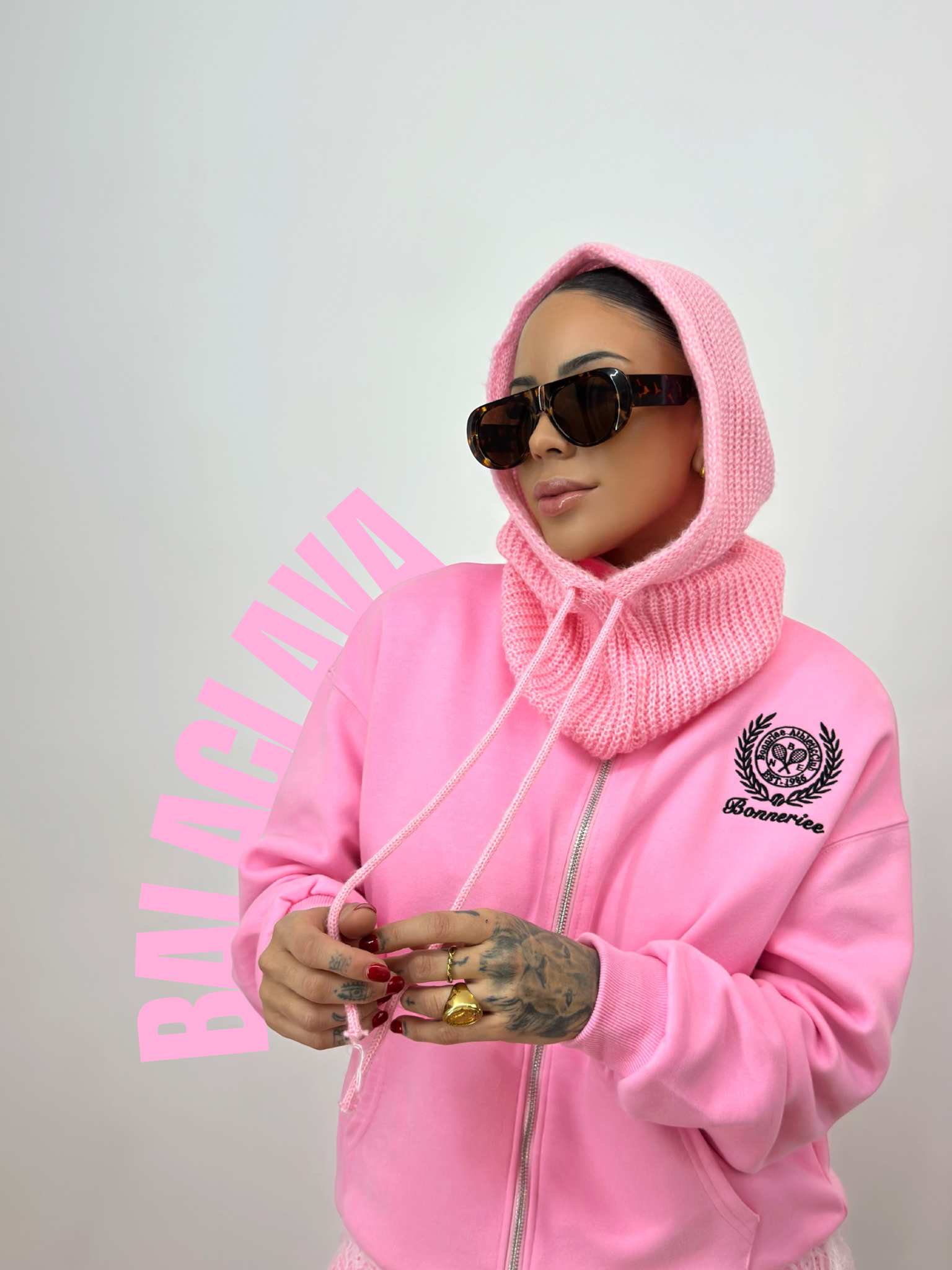 BALACLAVA PUNTO BABY PINK