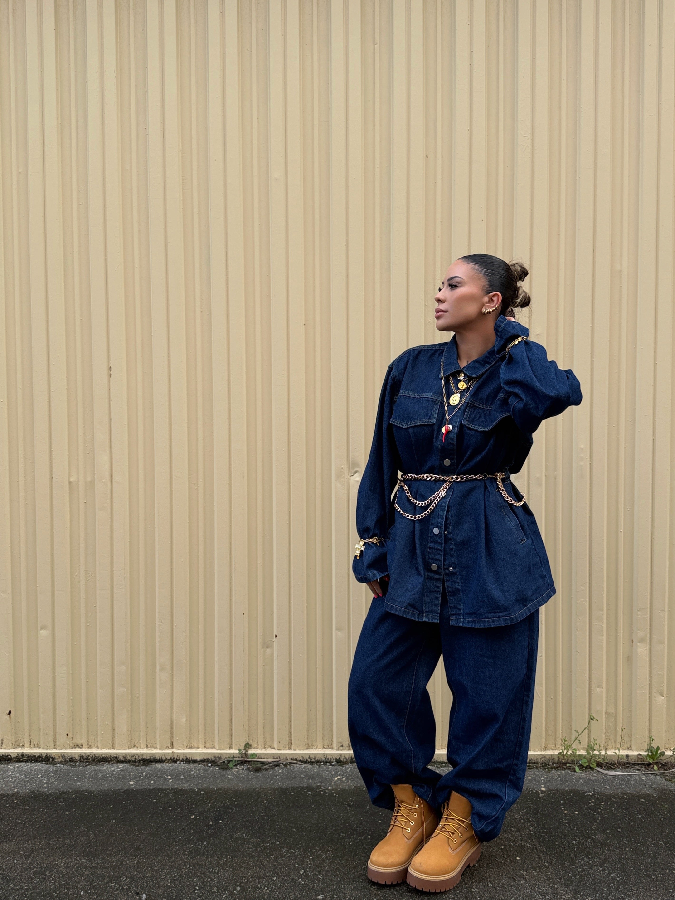 CONJUNTO OVERSIZE PREMIUM DENIM HARPER