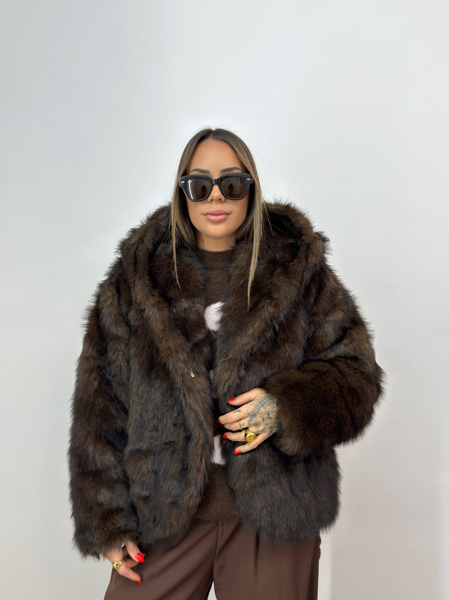 ABRIGO PREMIUM LIAM BLACK | BROWN