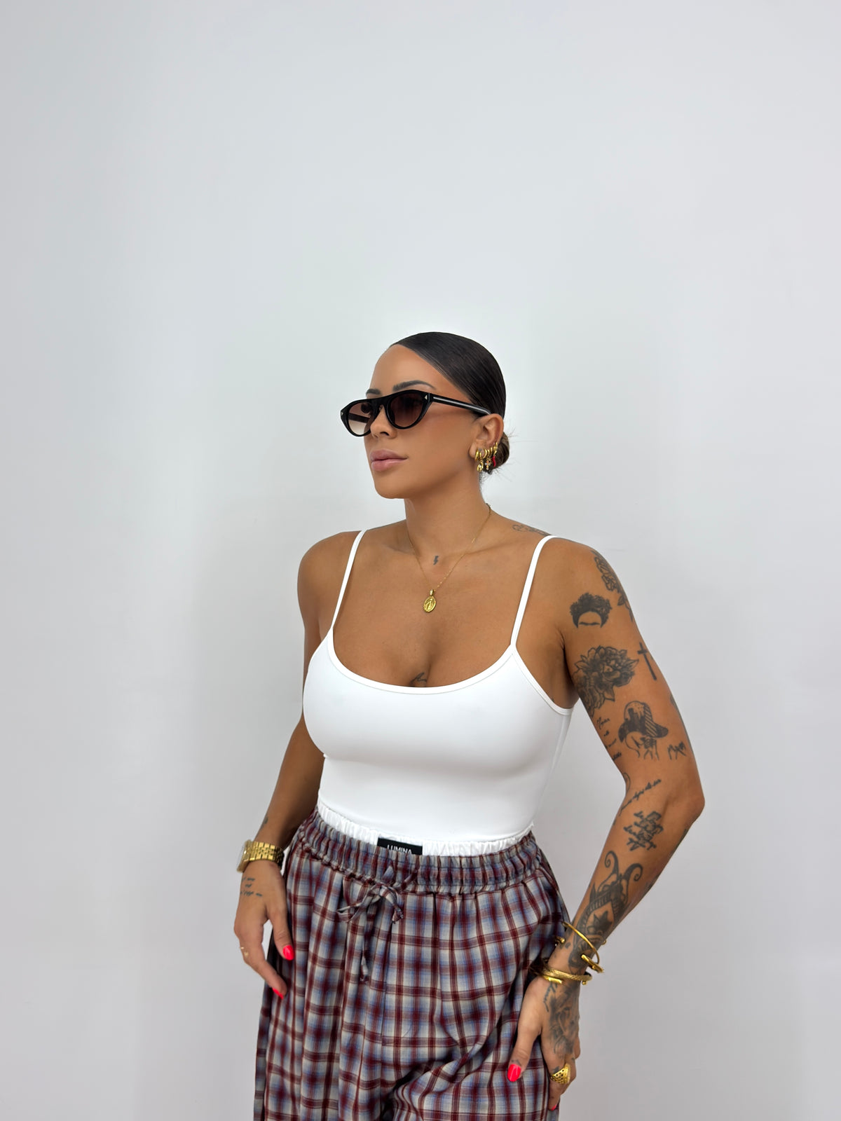 CAMISETA BASIC BLANK LUMINA